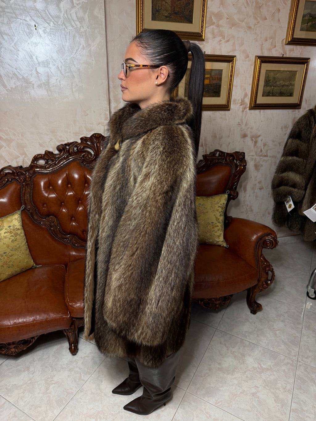 Giacca pelliccia (raccoon)