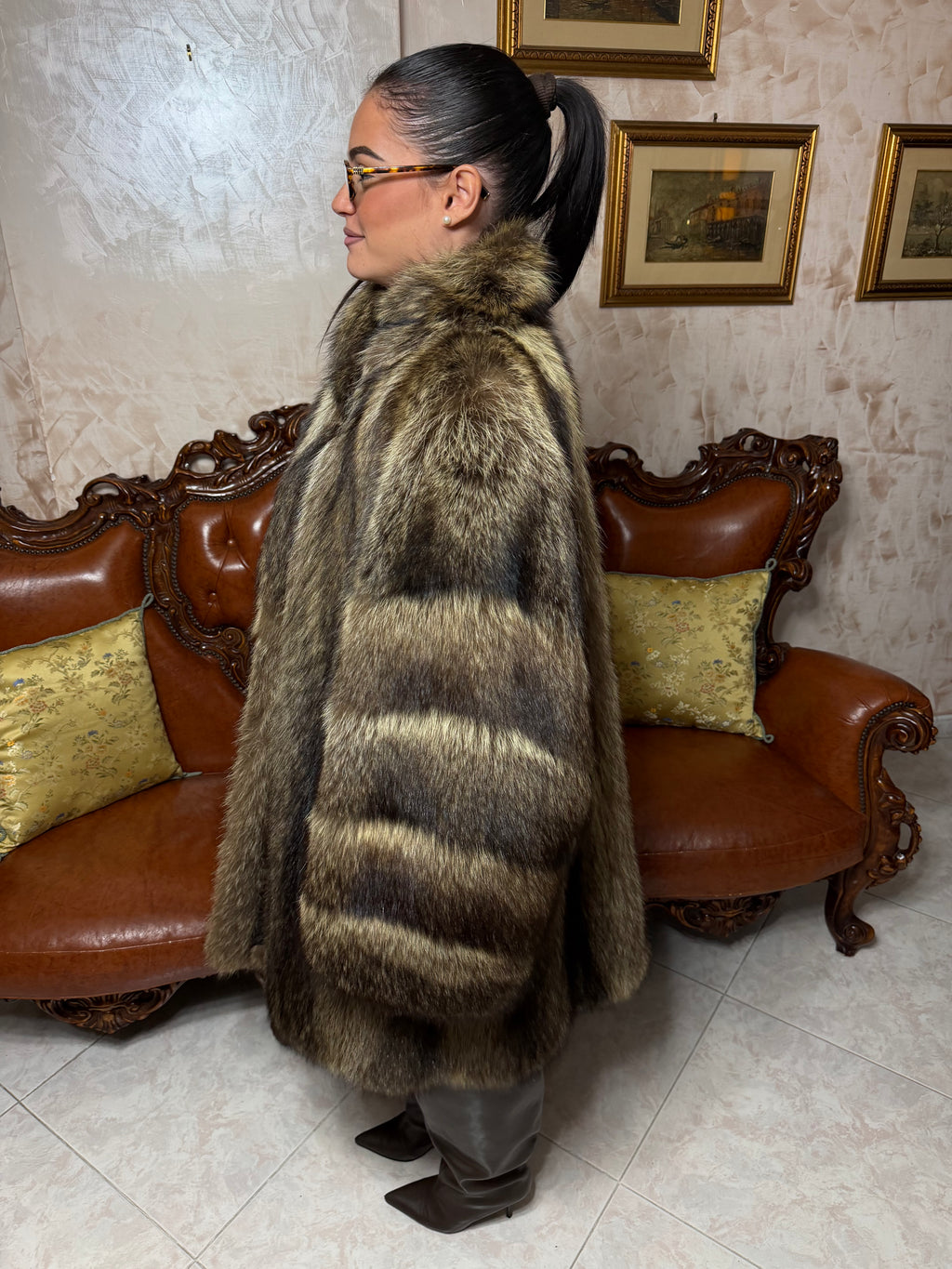 Giacca pelliccia (raccoon)