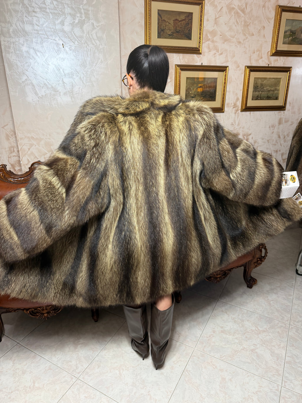 Giacca pelliccia (raccoon)