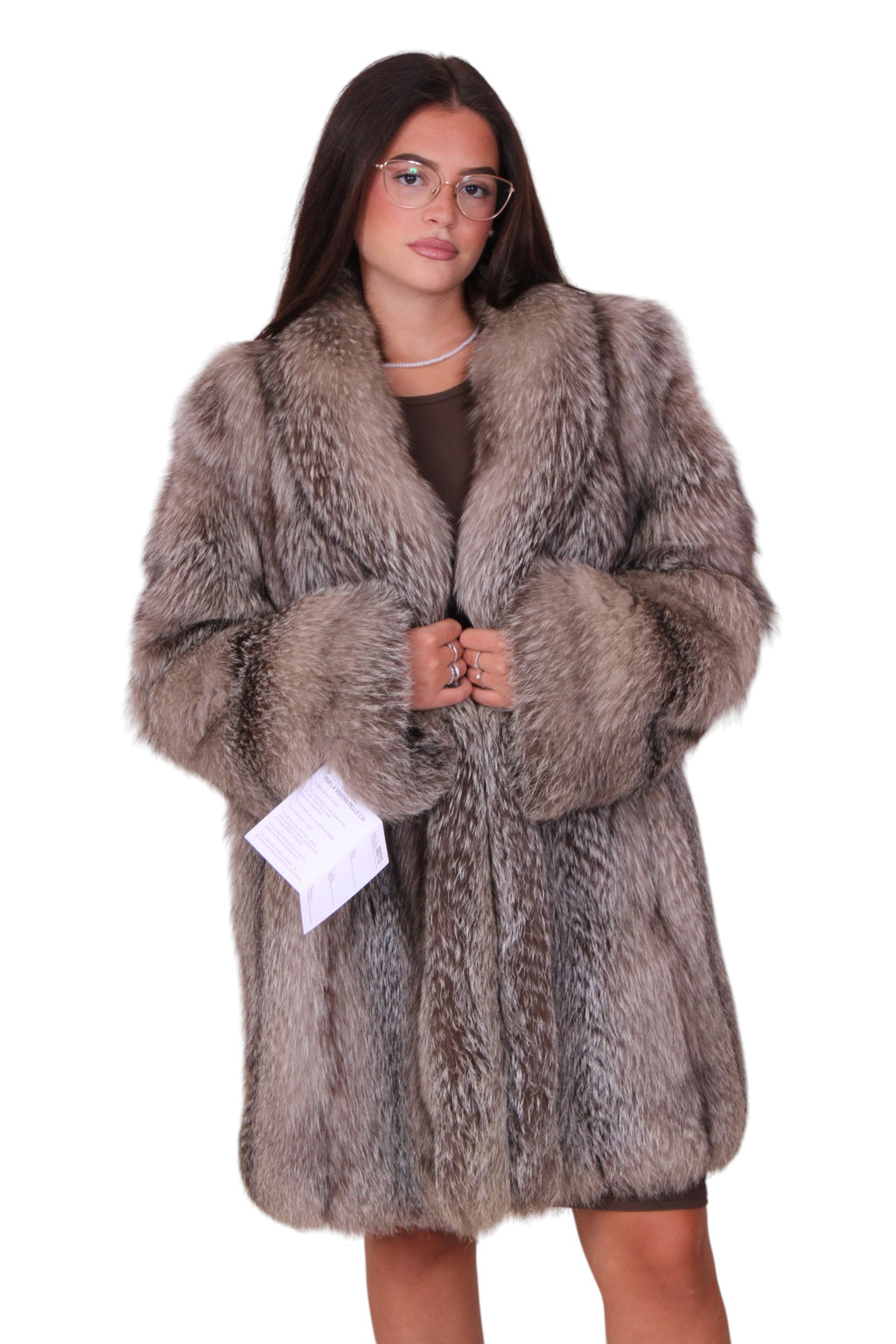 Fox fur jacket