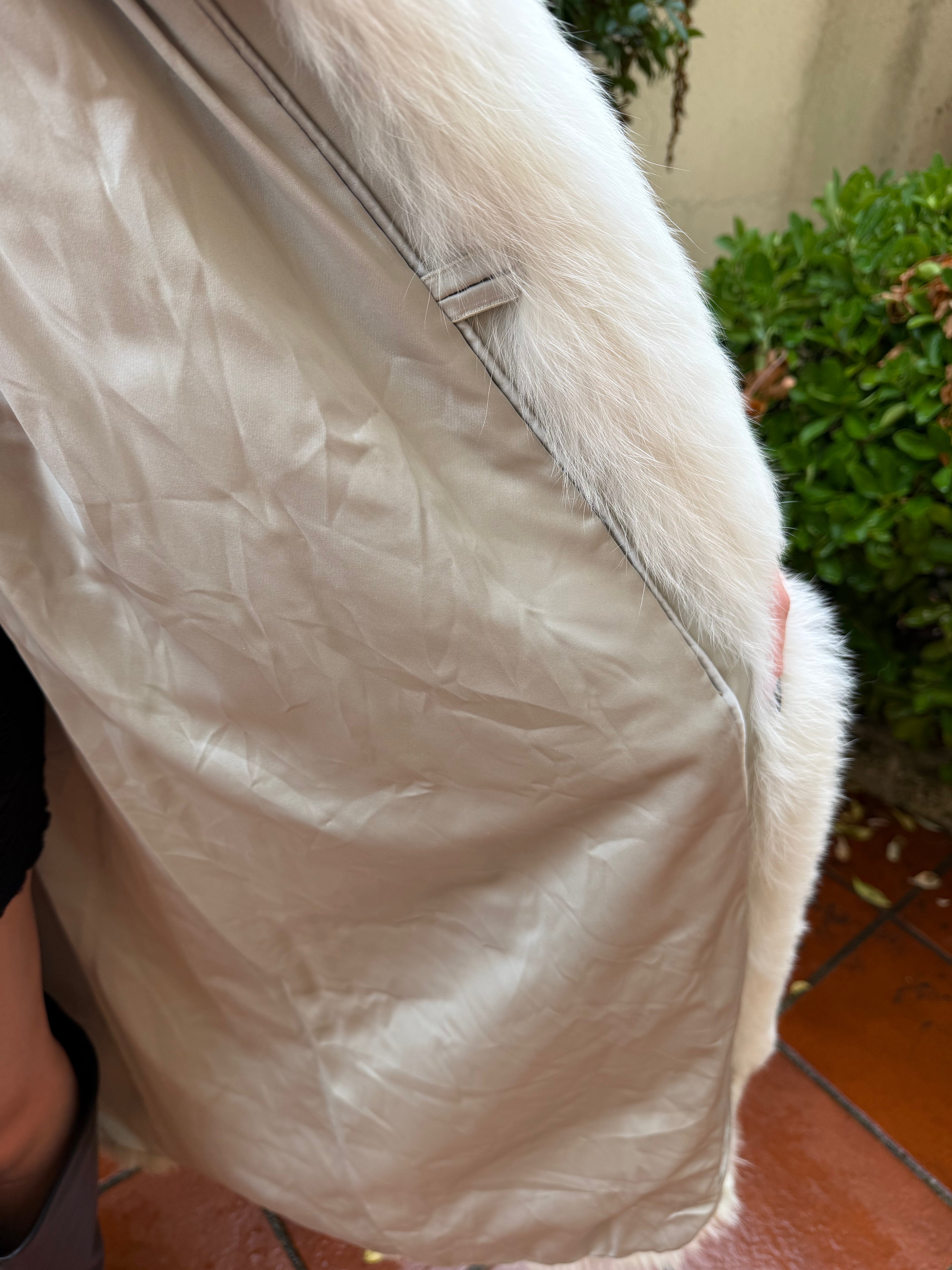 Cappotto pelliccia volpe
