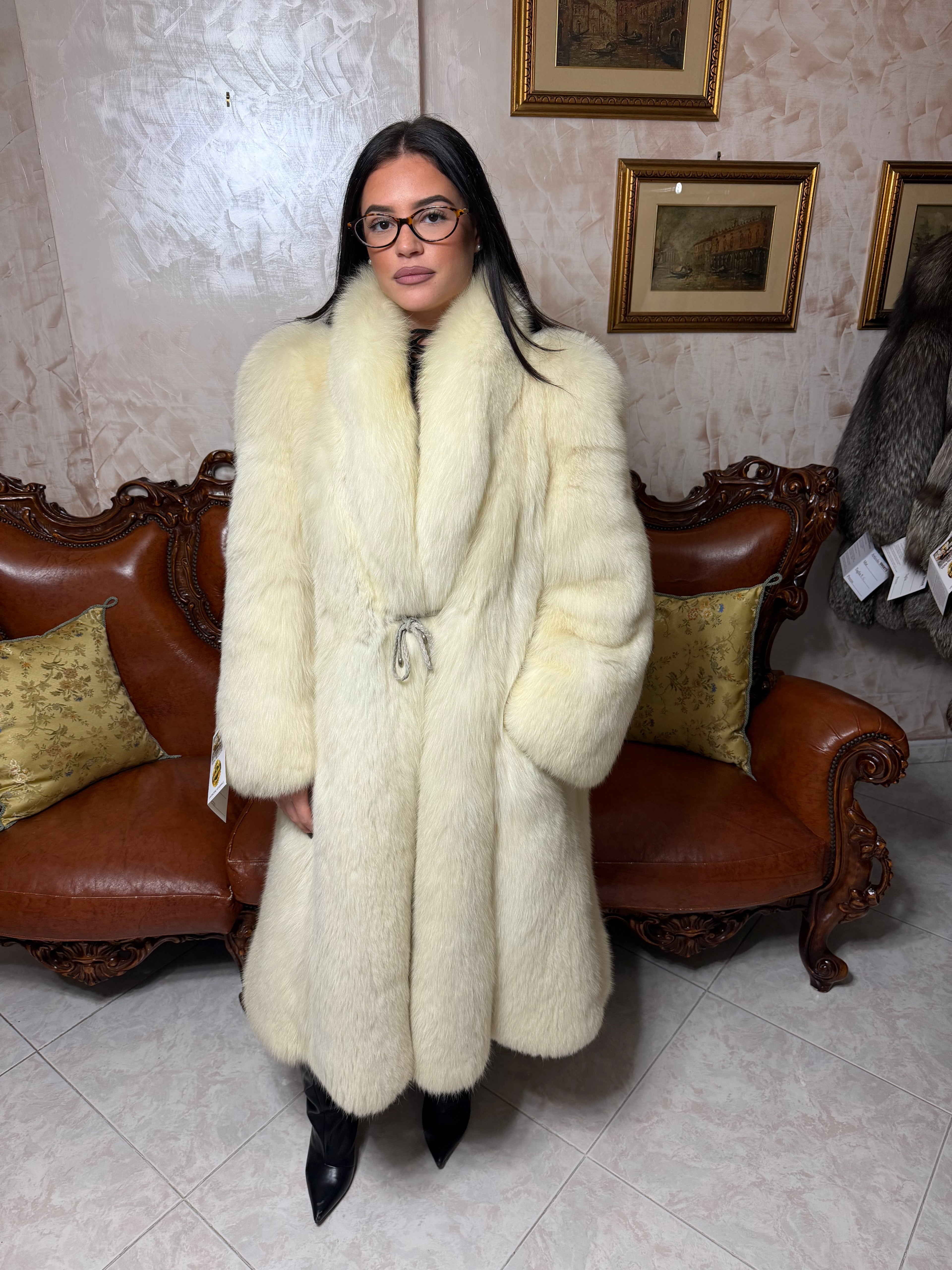 Fox fur jacket