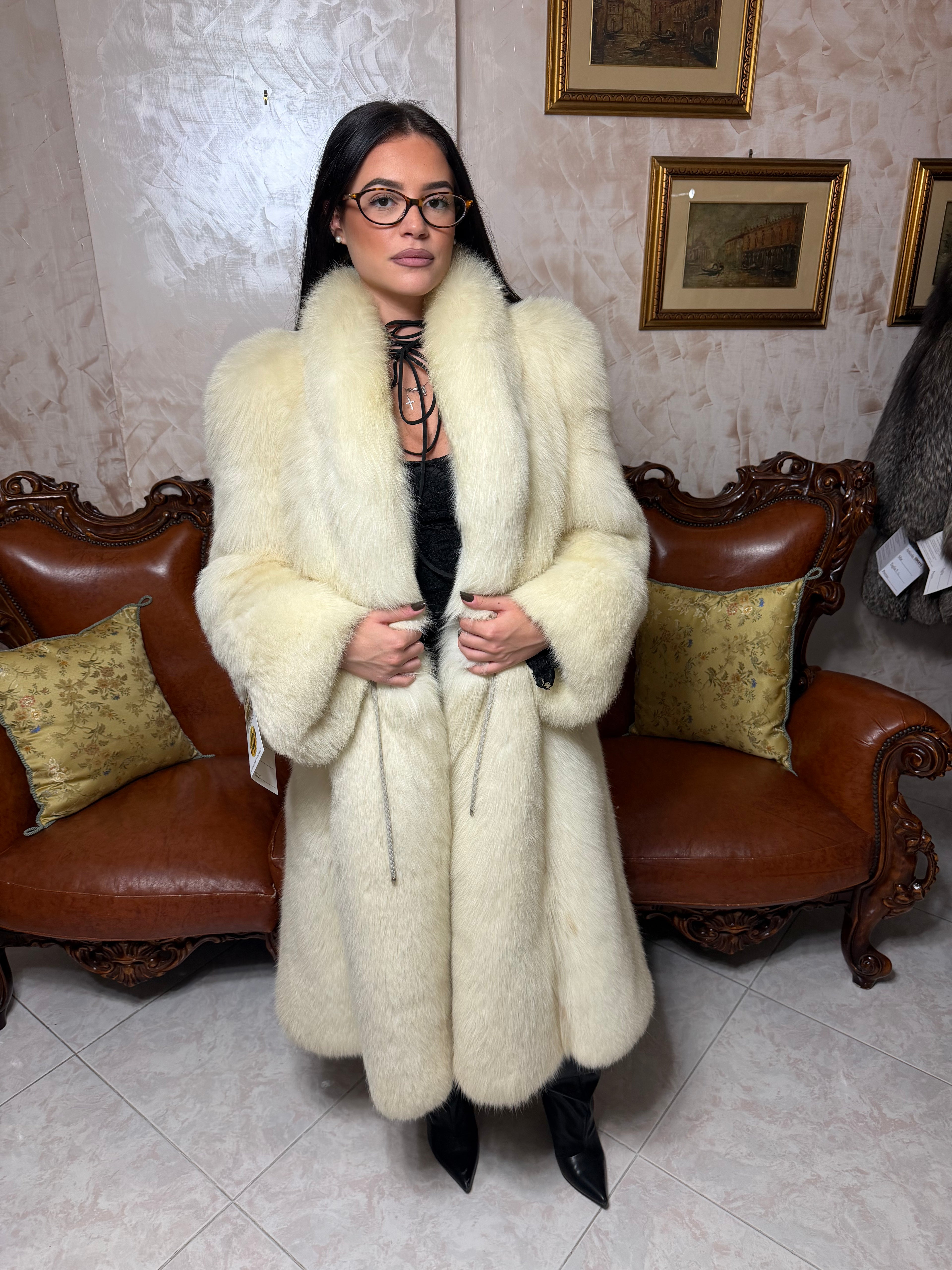 Fox fur jacket