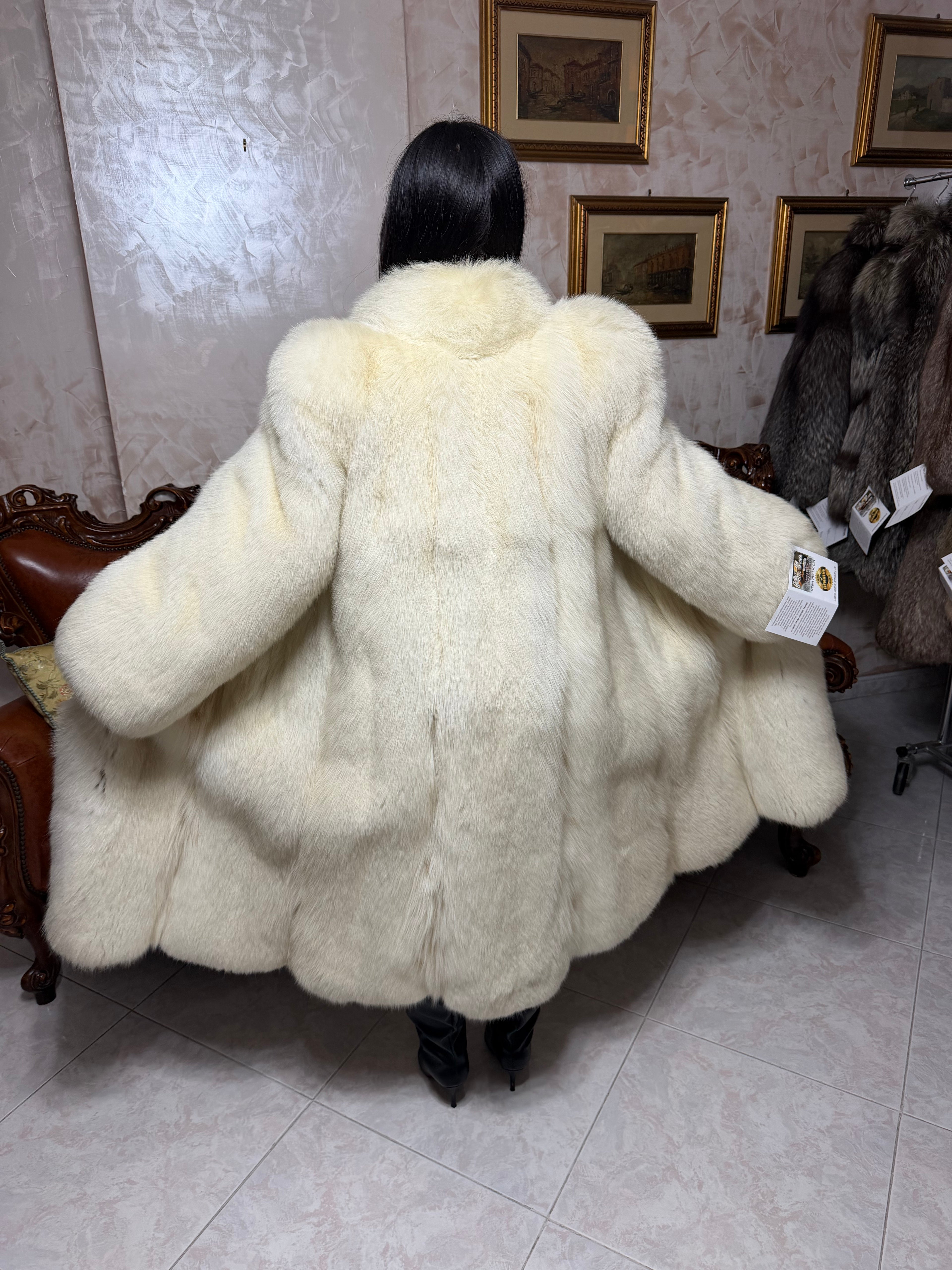 Fox fur jacket
