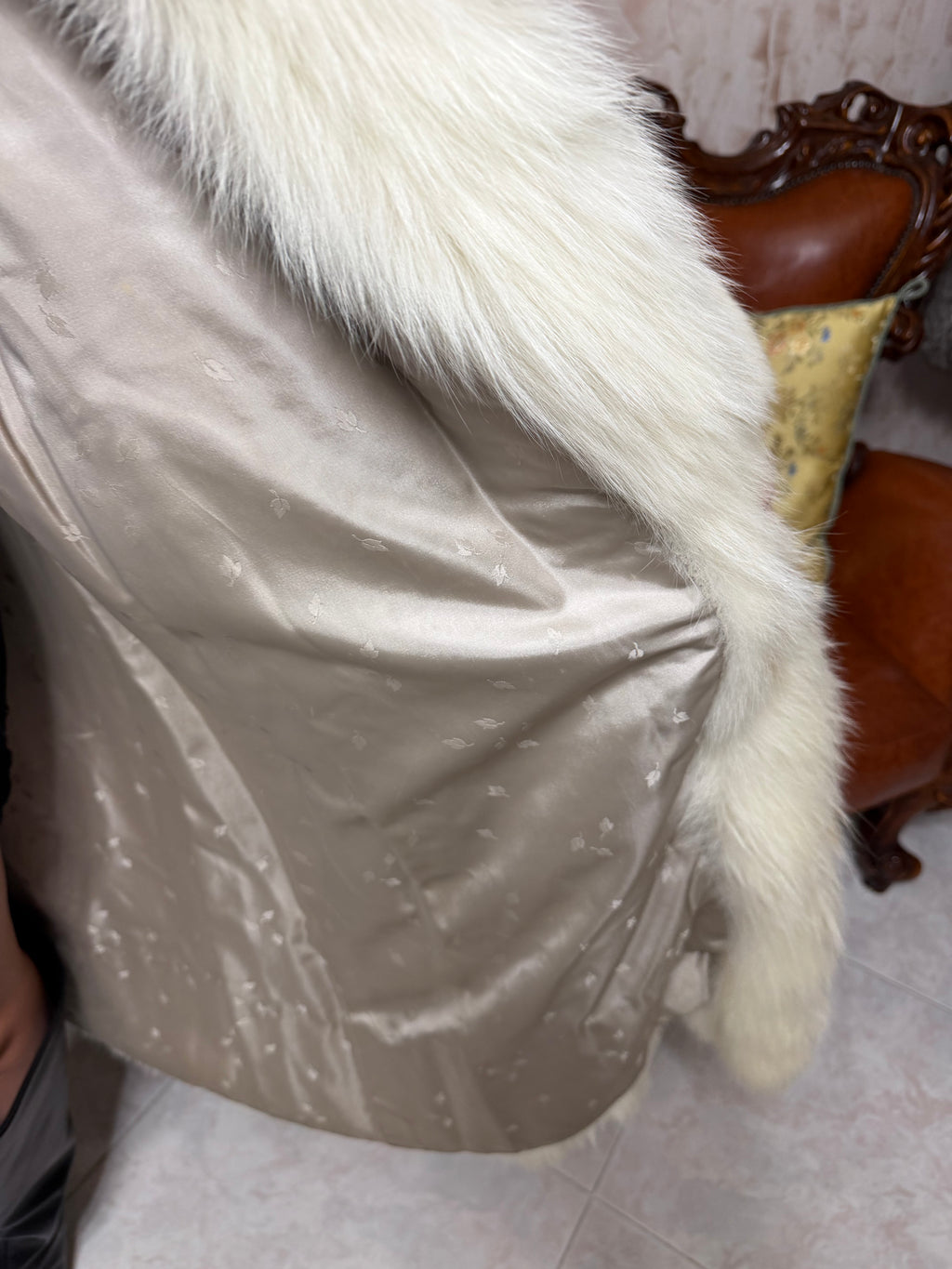 Fox fur jacket