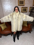 Fox fur jacket