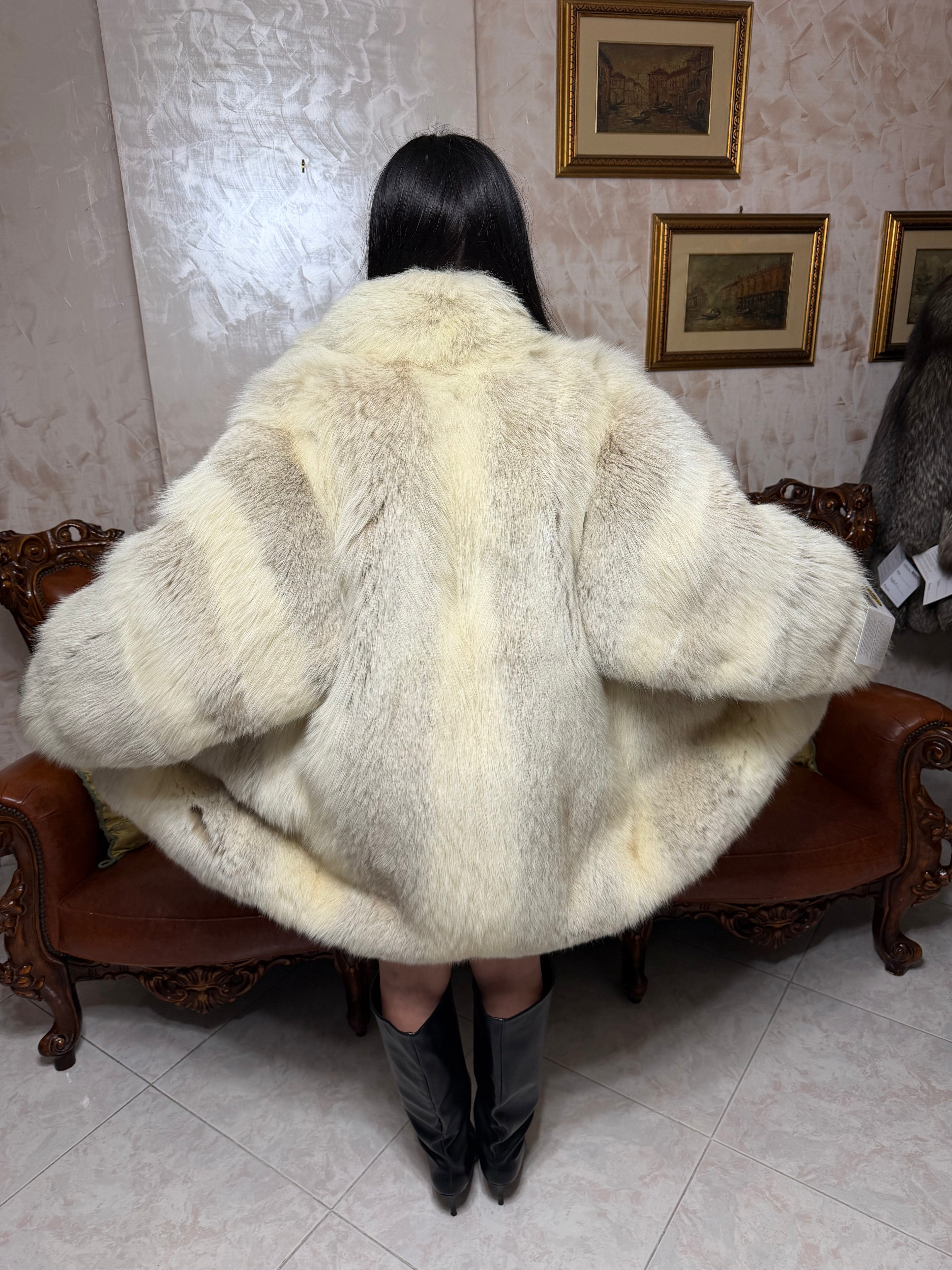 Fox fur jacket