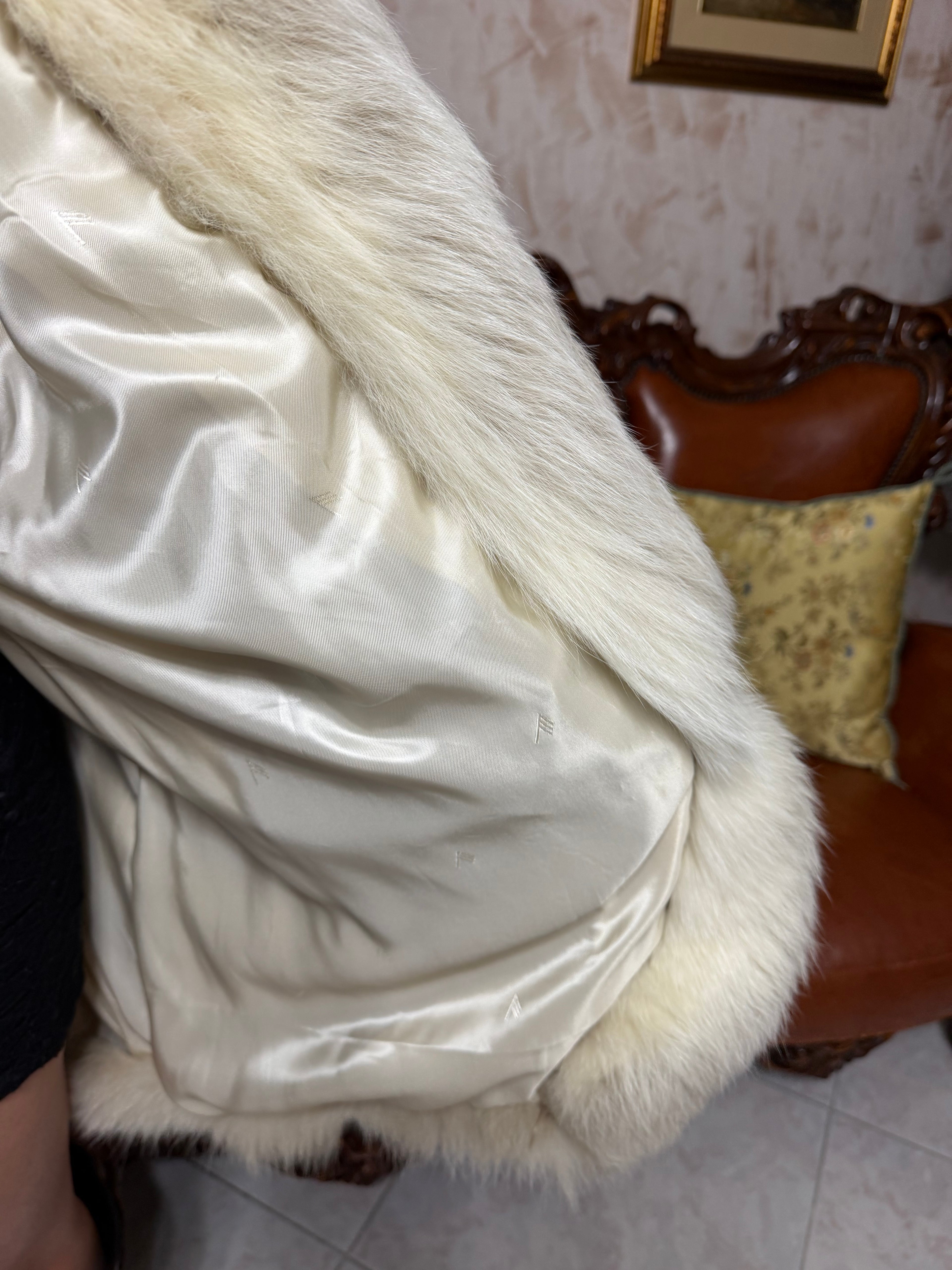 Fox fur jacket