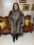 Fox fur jacket