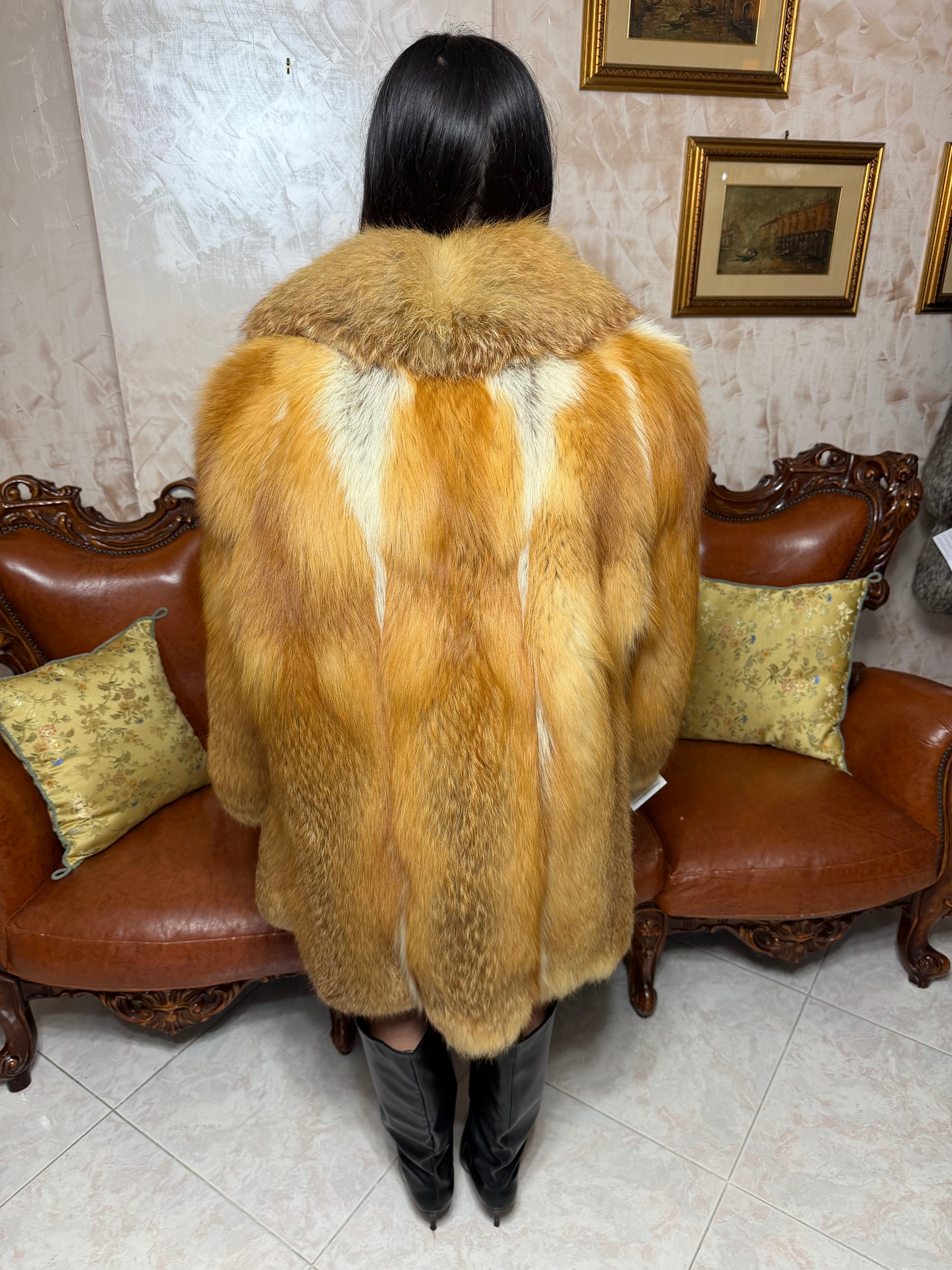 Fox fur jacket
