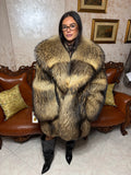 New fox fur jacket