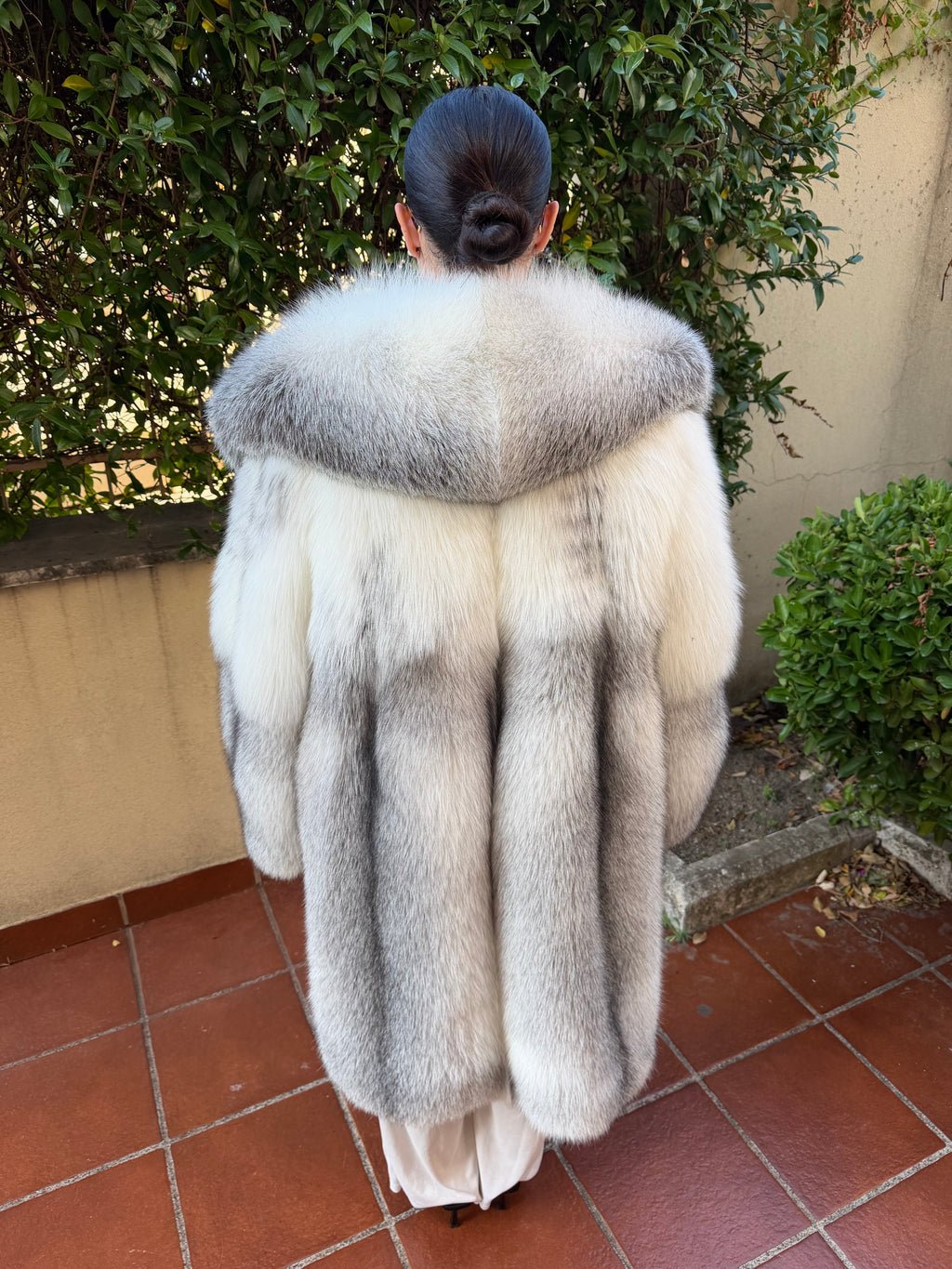 Neue Fuchspelzjacke