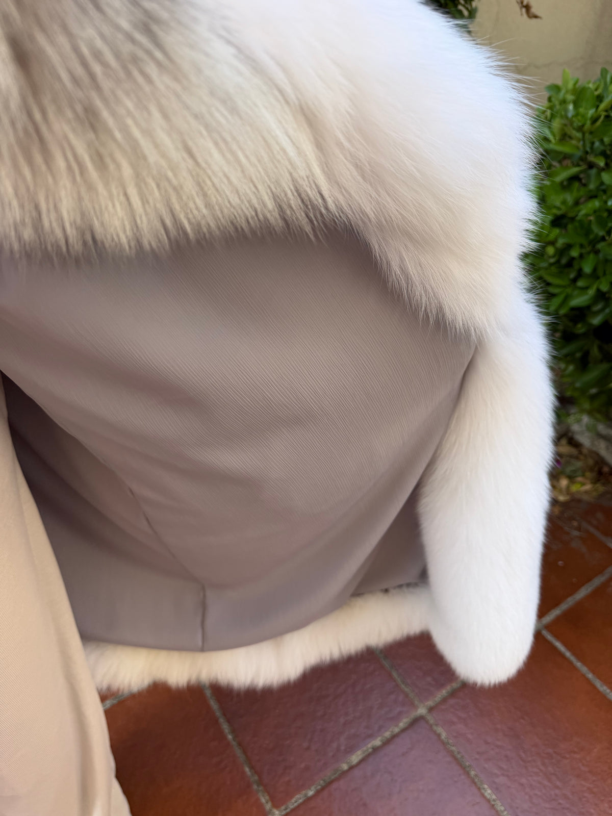 Giacca pelliccia volpe