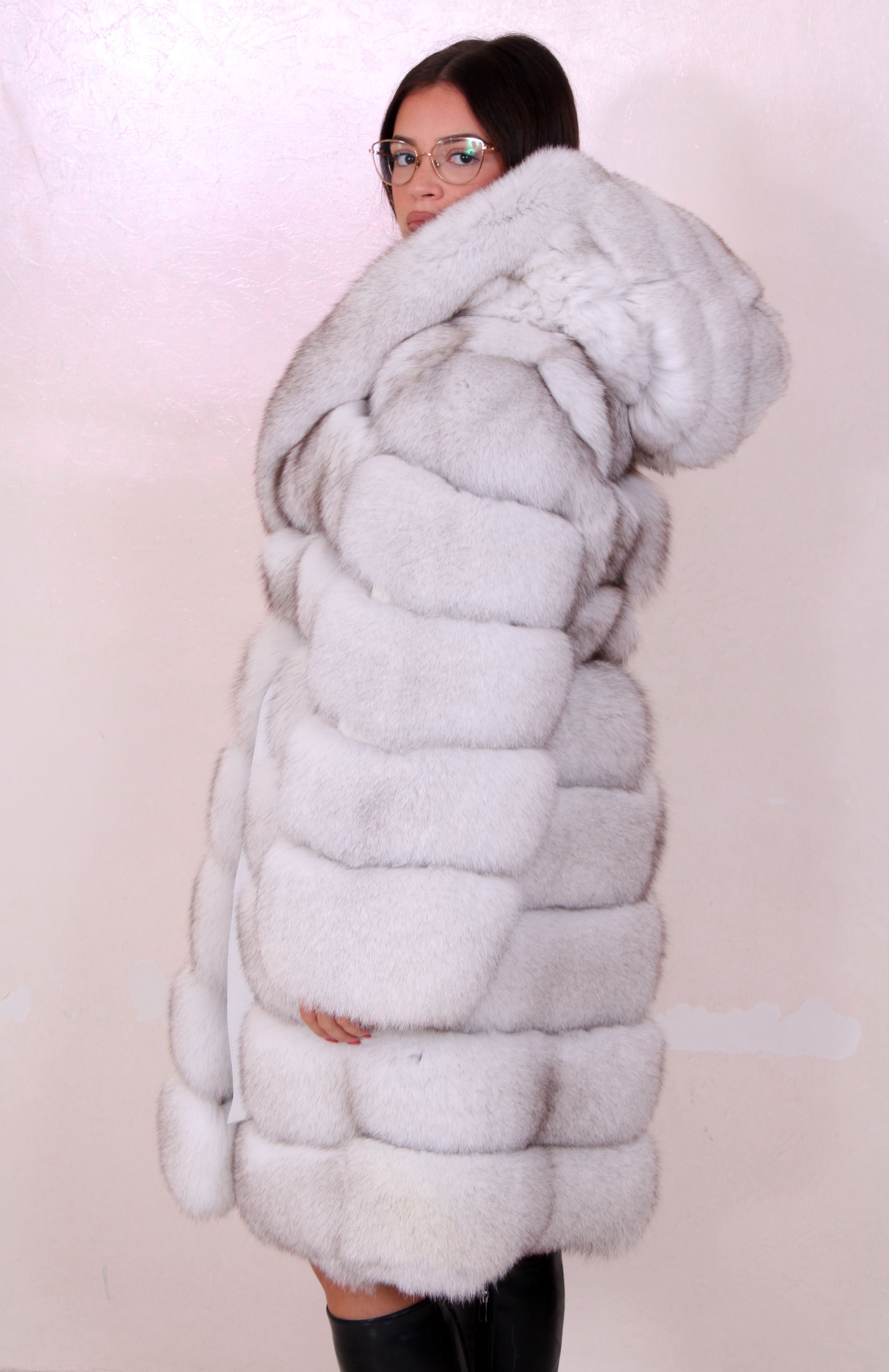 Cappotto pelliccia di volpe