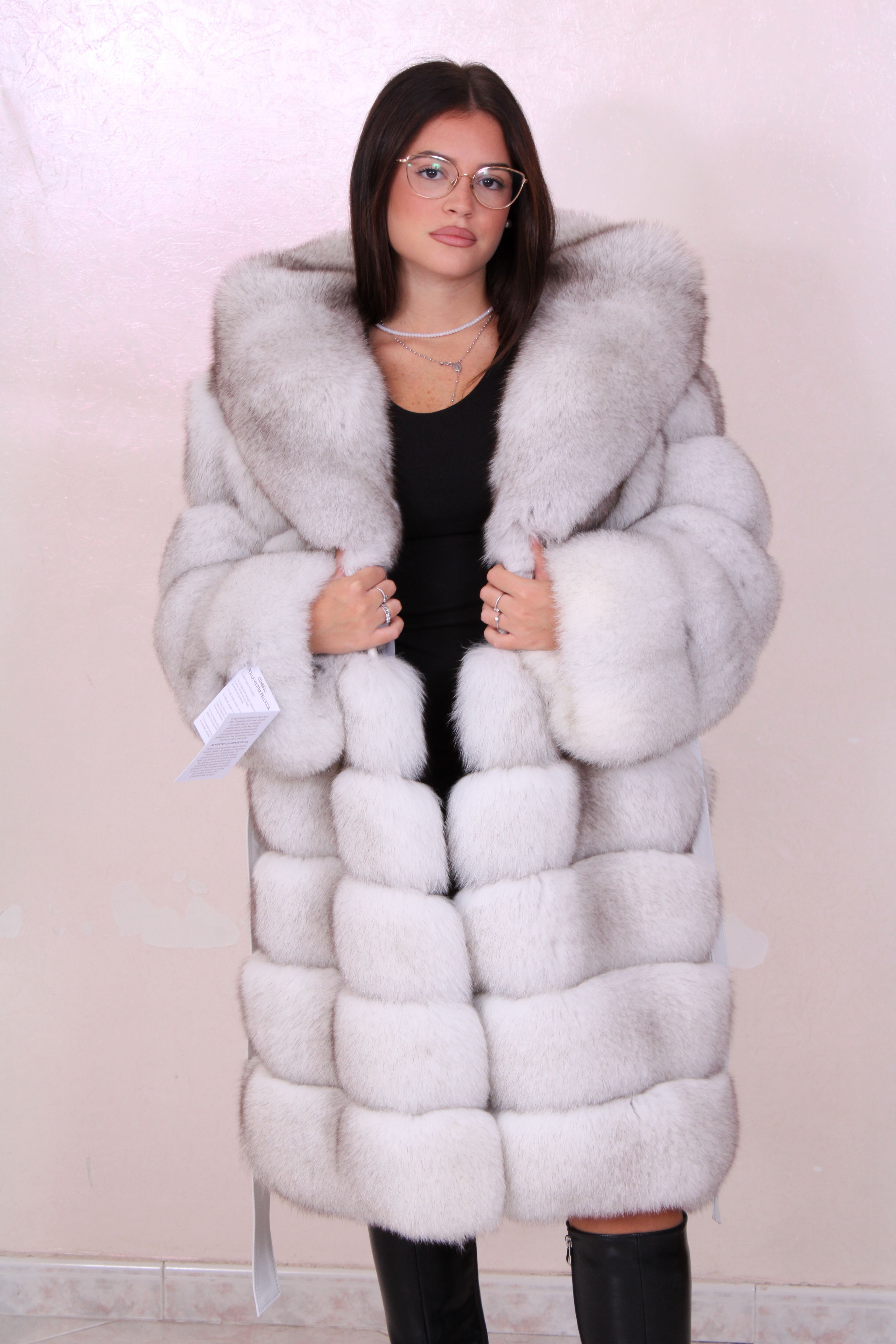 Cappotto pelliccia di volpe