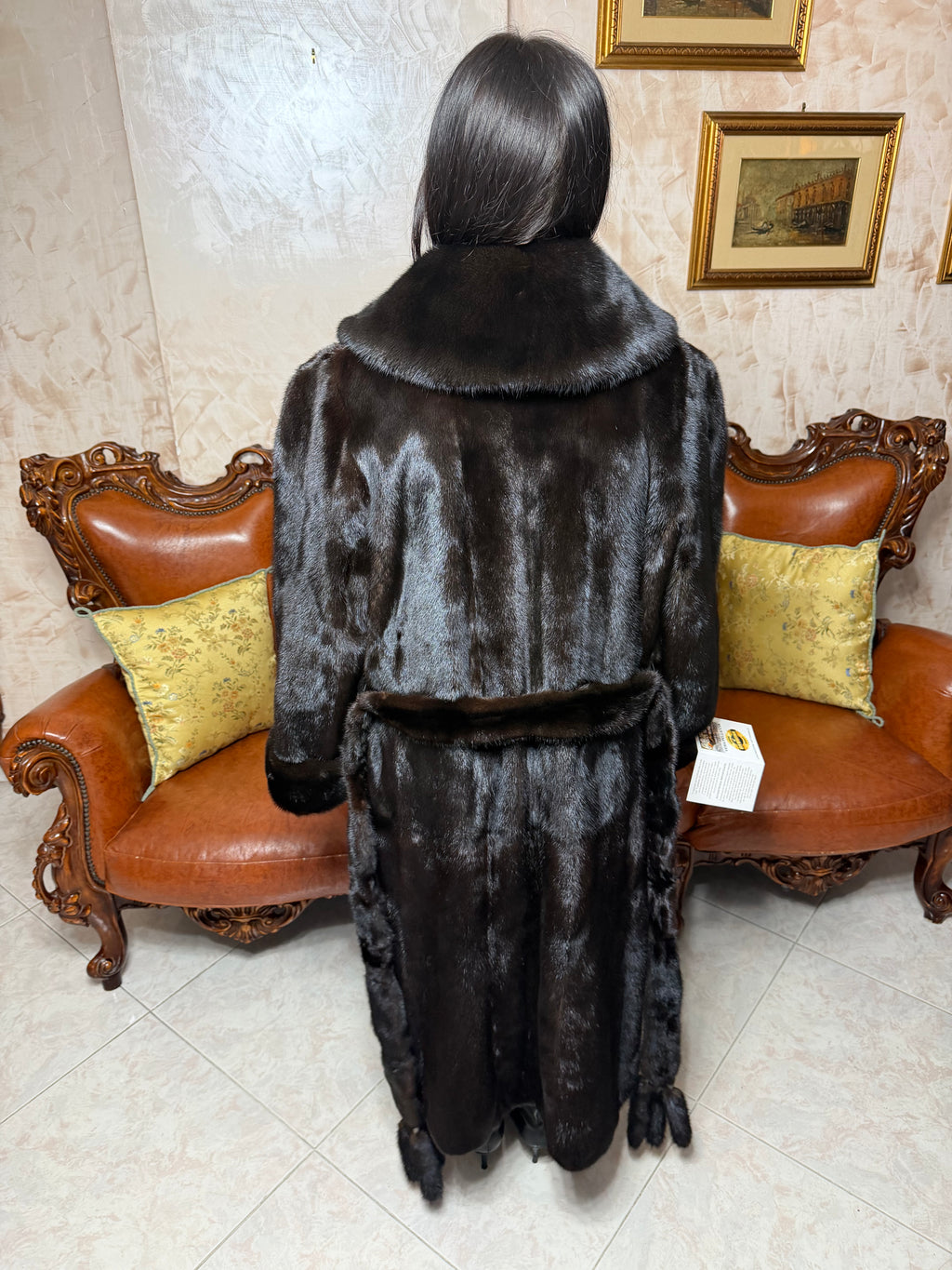 Manteau en fourrure de vison
