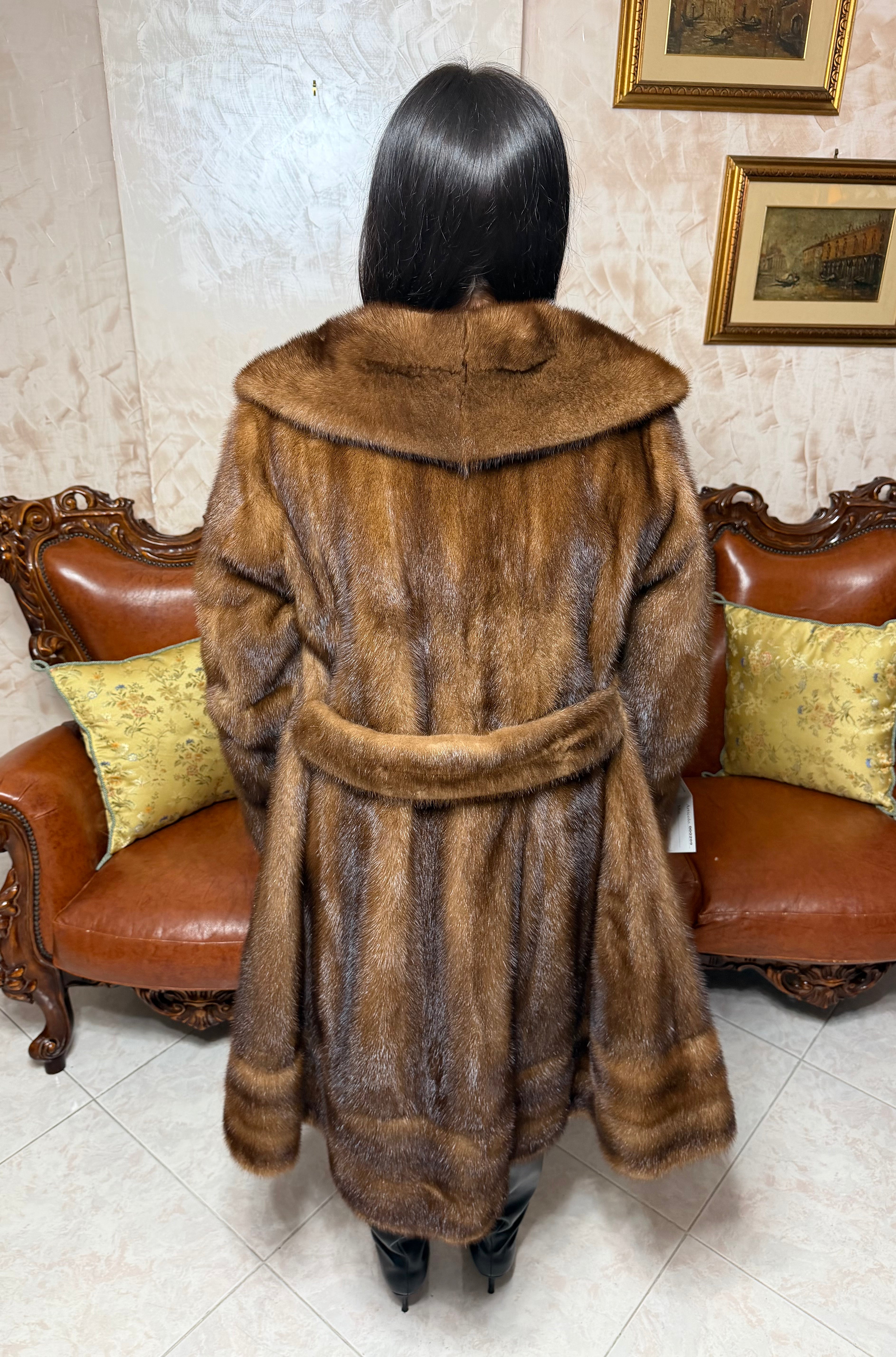 Cappotto pelliccia di visone