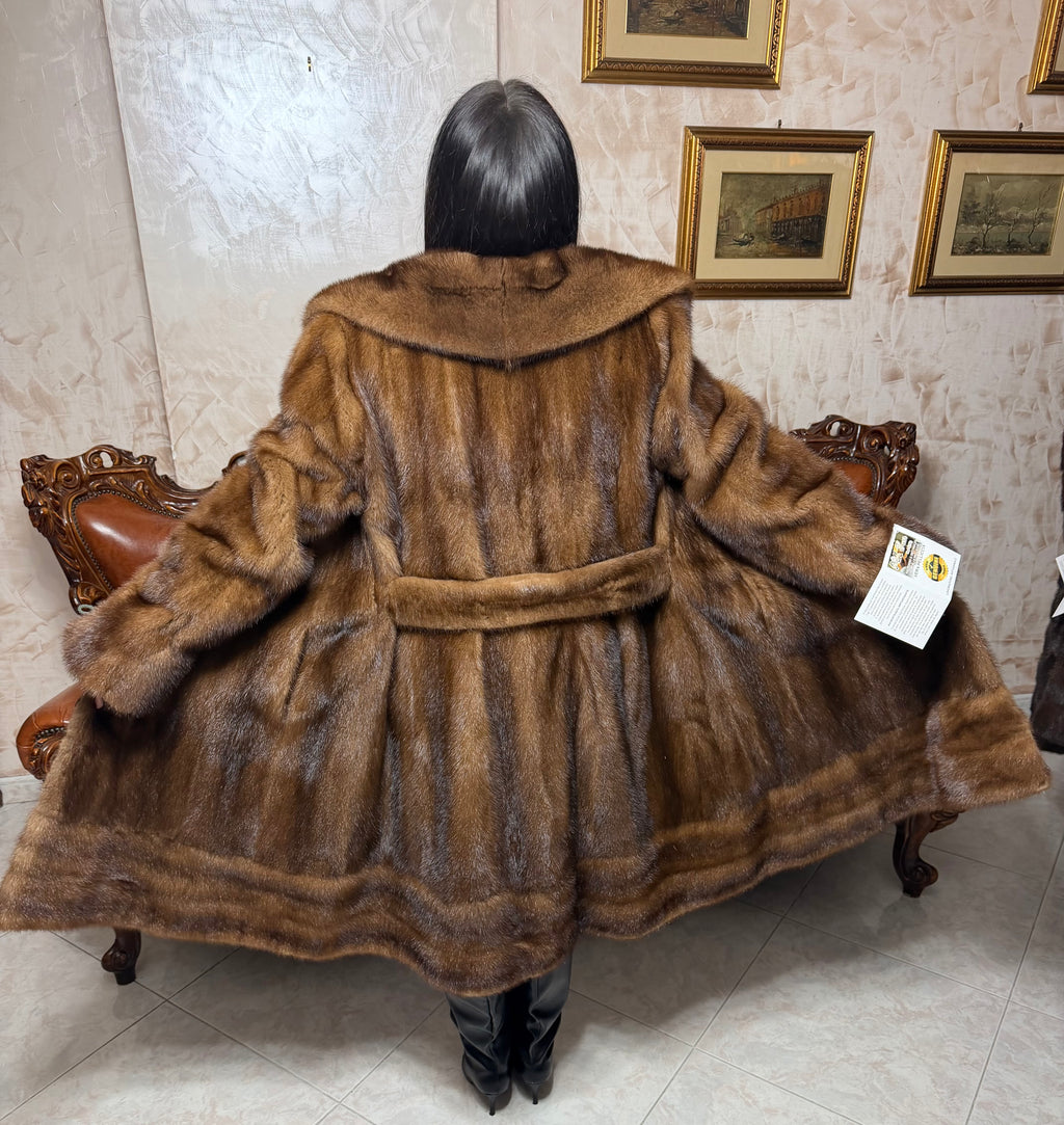 Cappotto pelliccia di visone