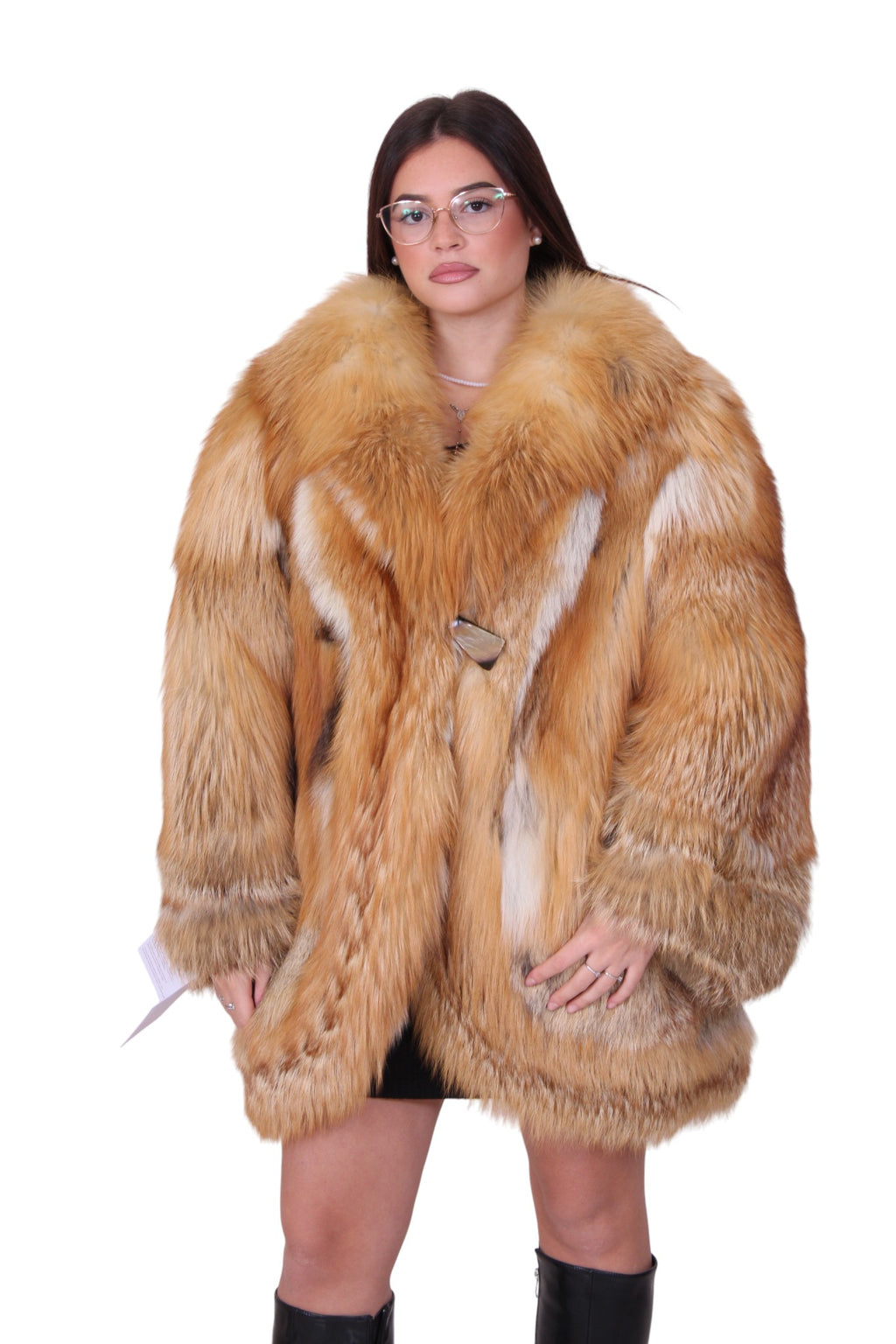 Fox fur jacket