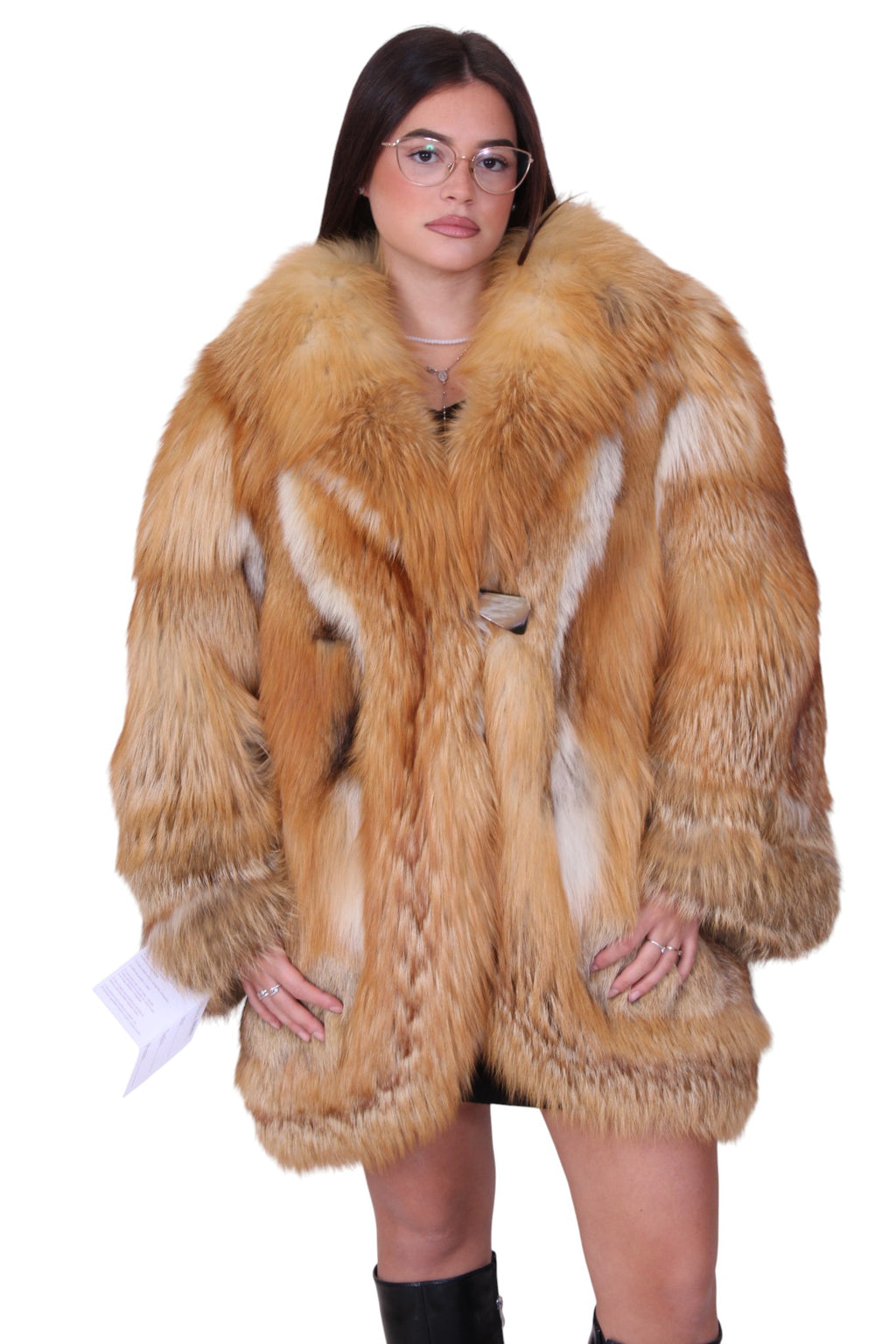 Fox fur jacket