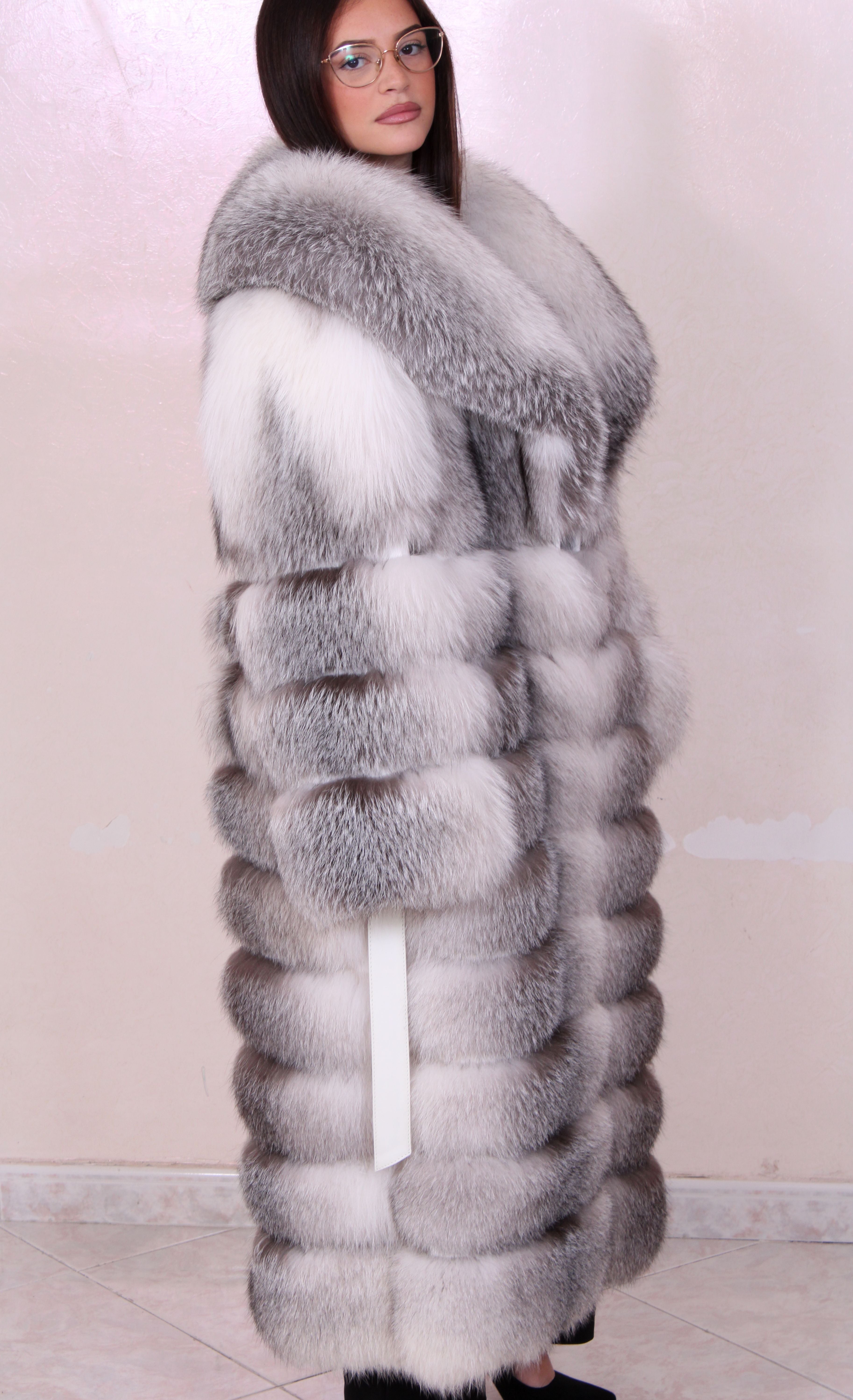 Cappotto pelliccia di volpe