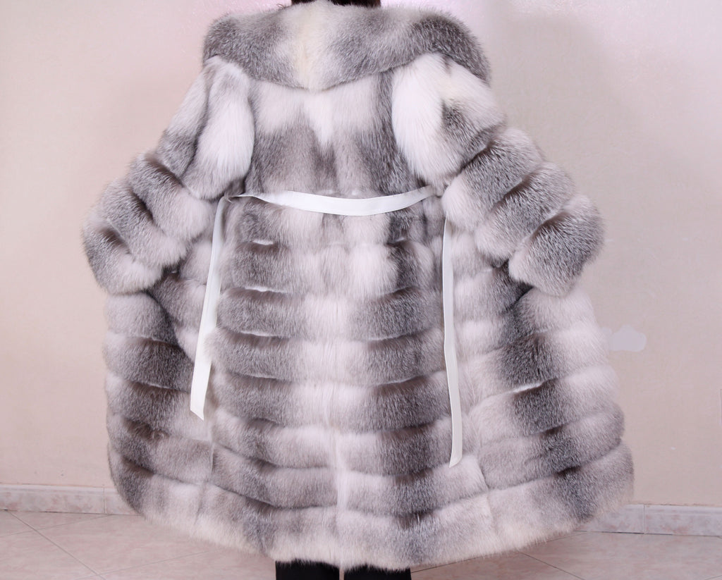 Cappotto pelliccia di volpe