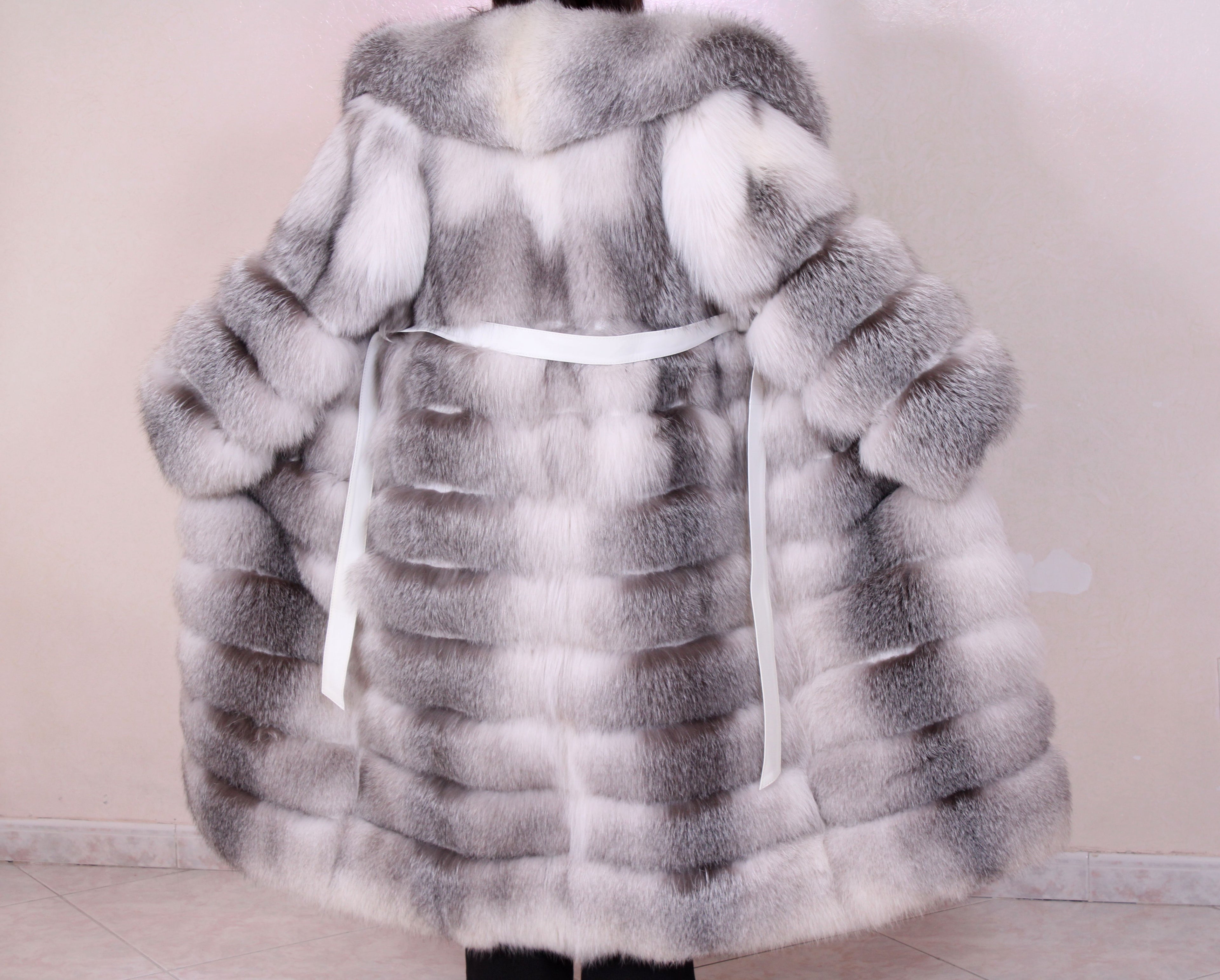 Cappotto pelliccia di volpe