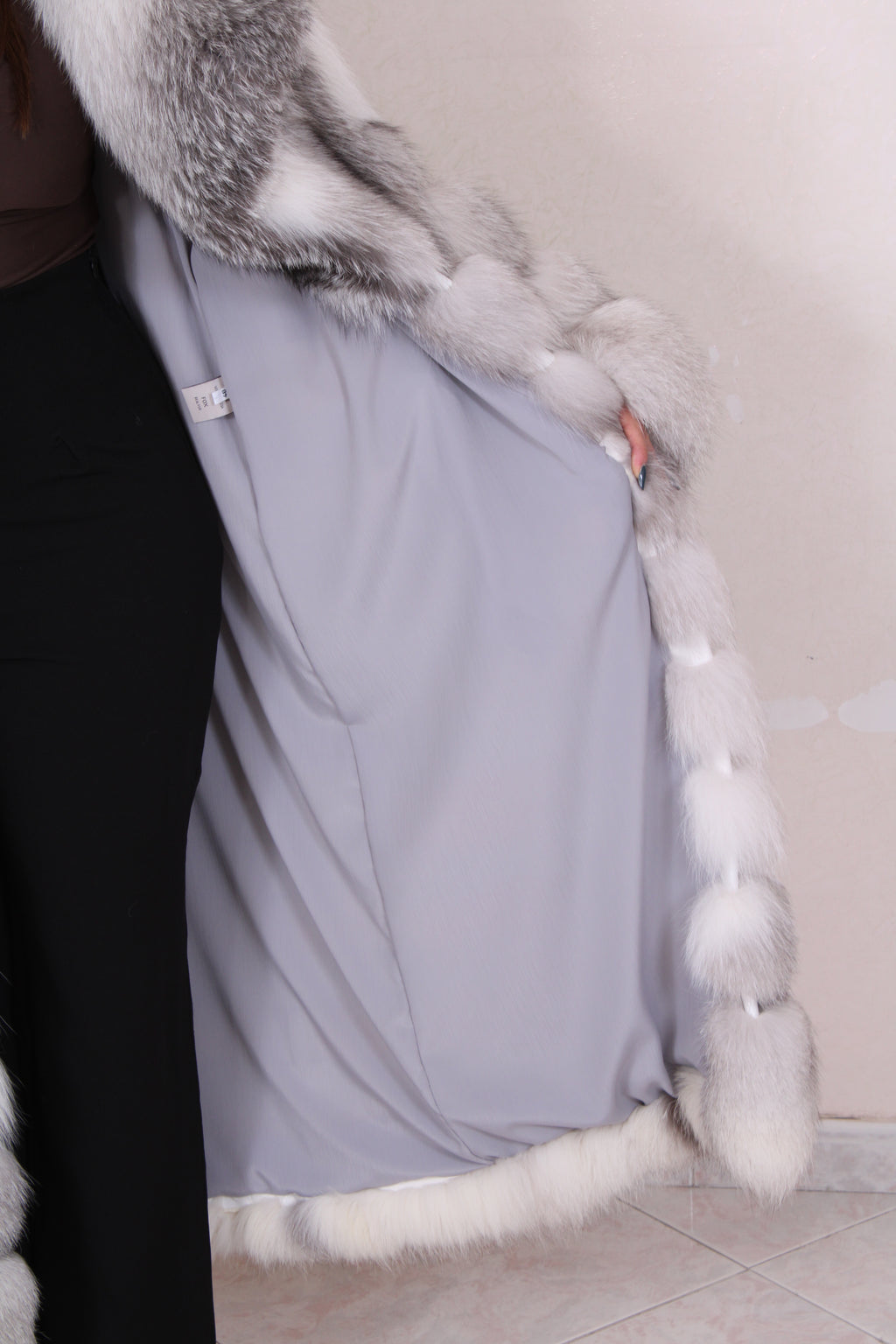 Cappotto pelliccia di volpe