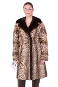 Giacca pelliccia ocelot vintage