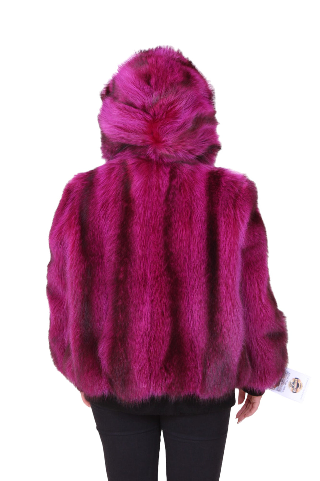 Bomber pelliccia di marmotta