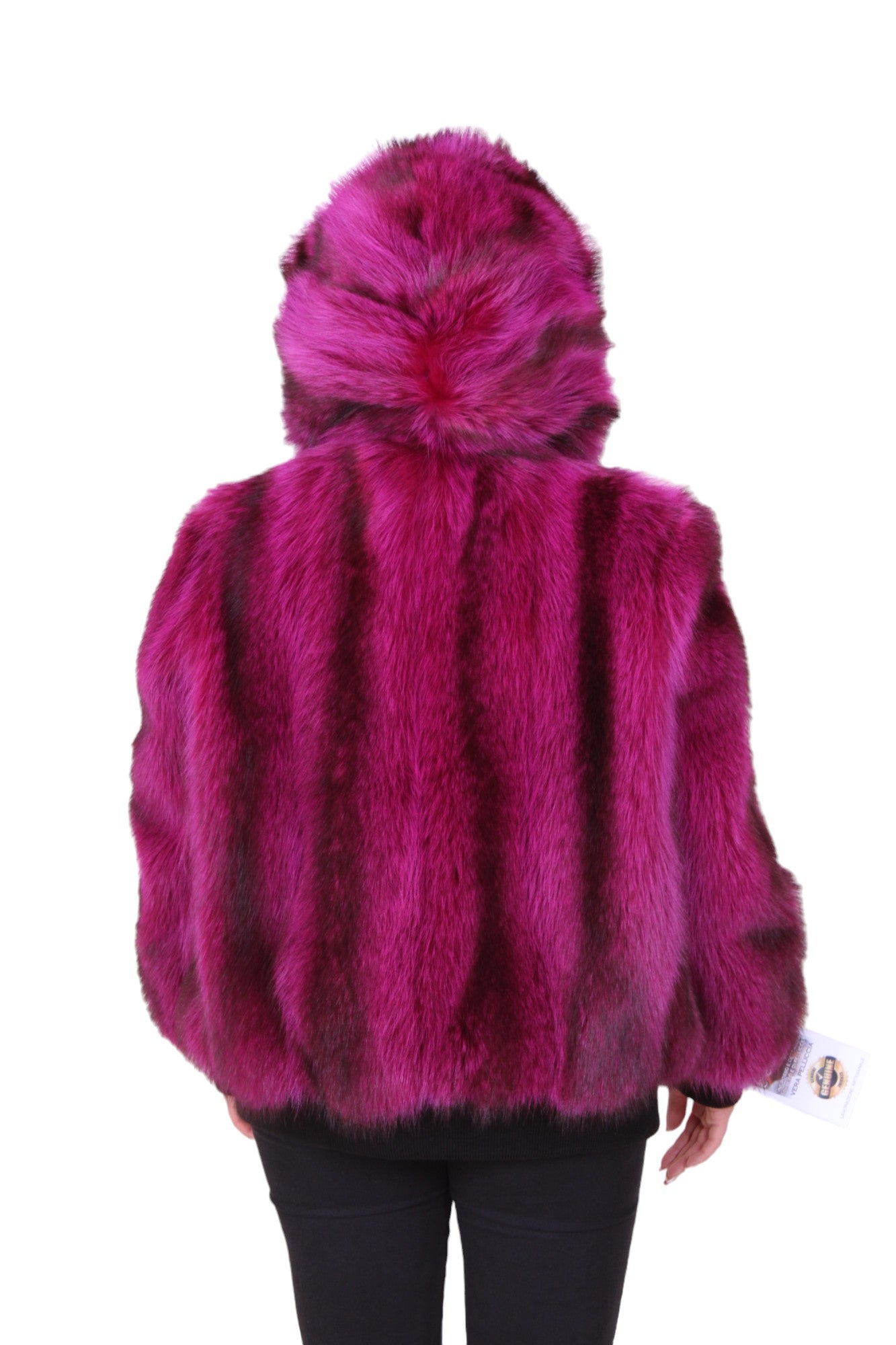 Bomber pelliccia di marmotta