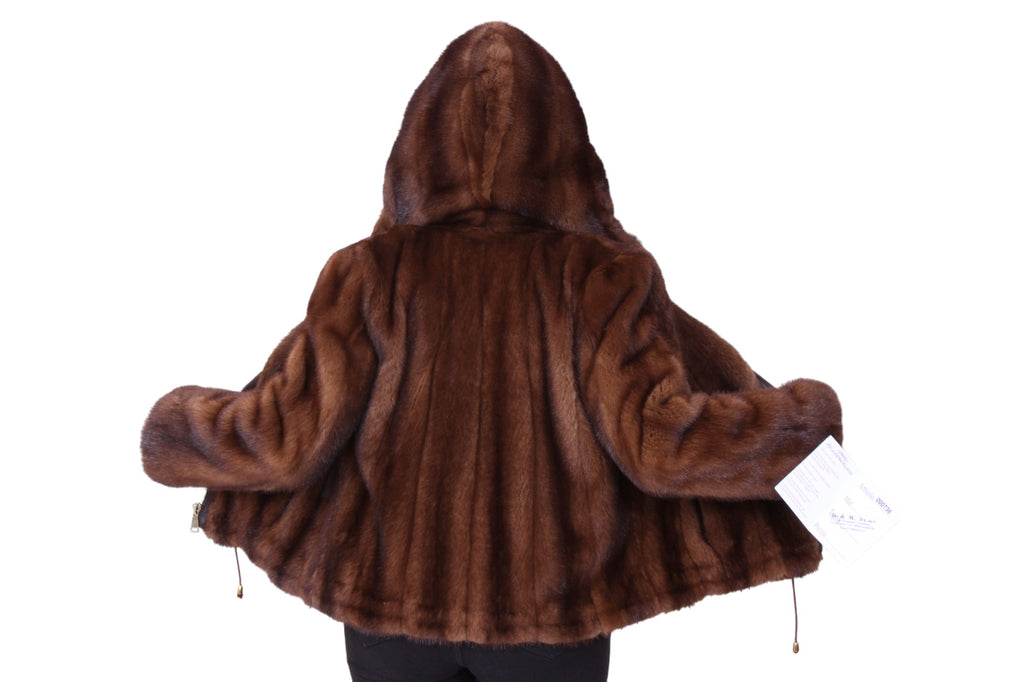 Bomber pelliccia di visone