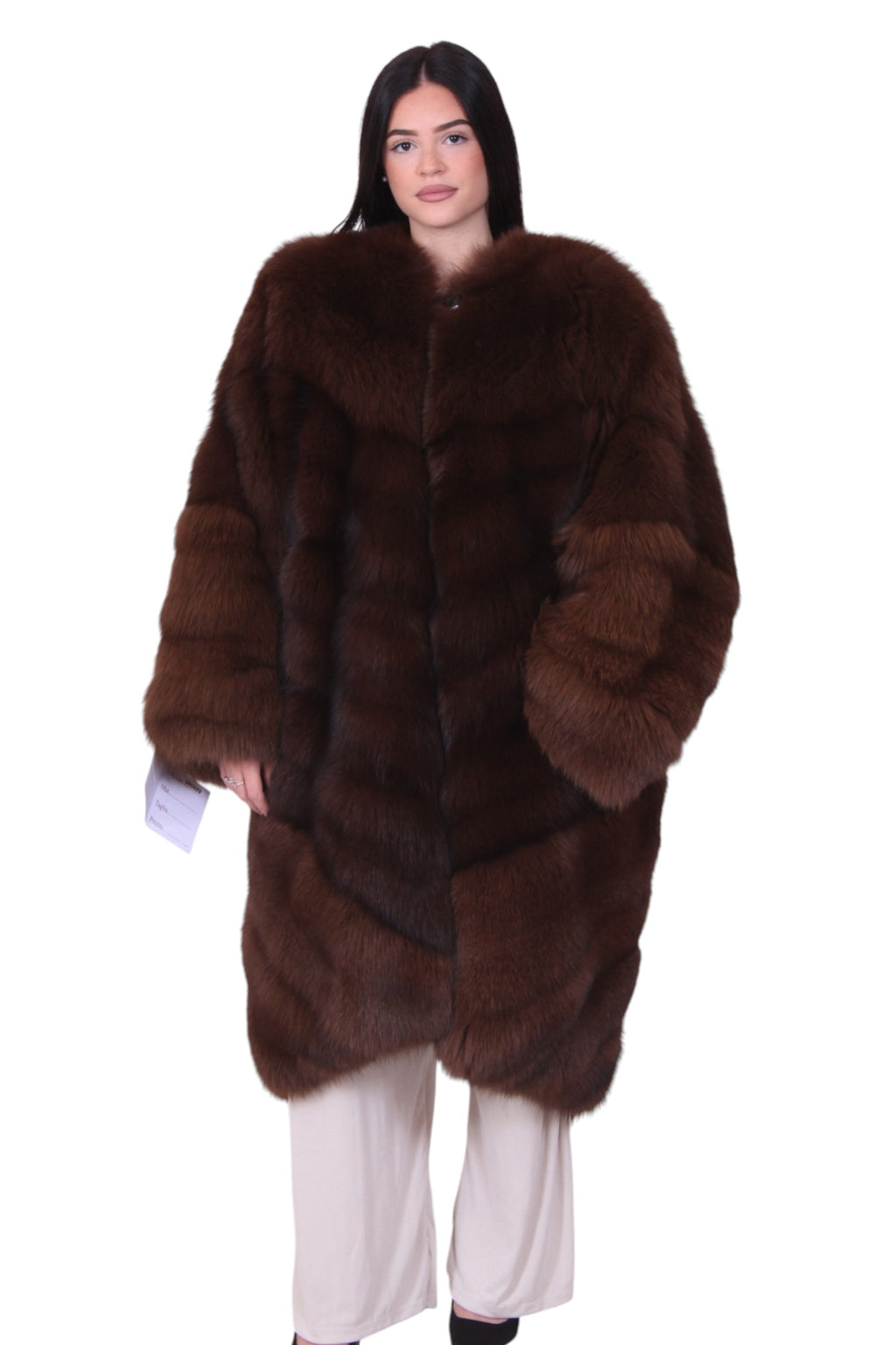 Cappotto pelliccia di volpe