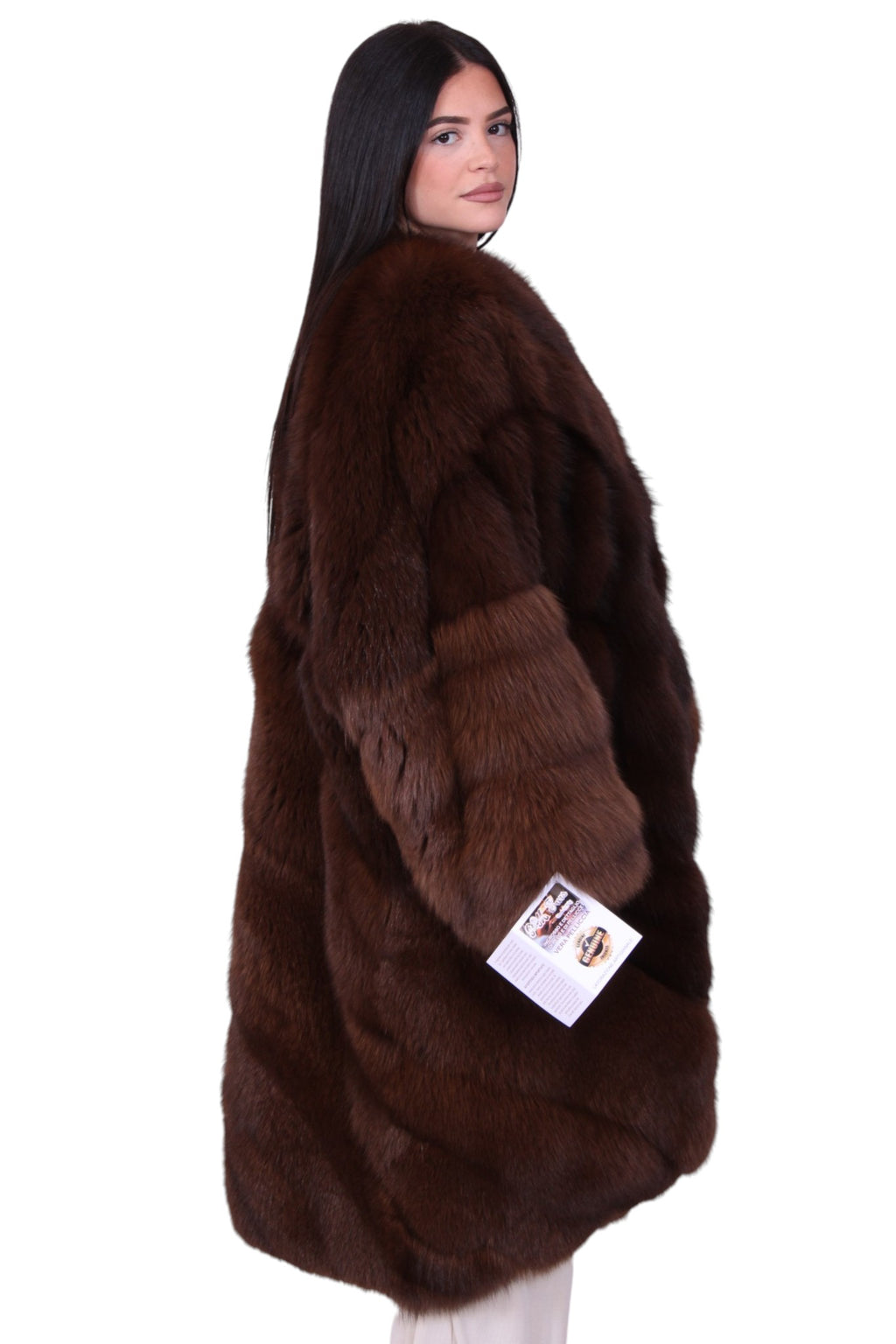 Cappotto pelliccia di volpe