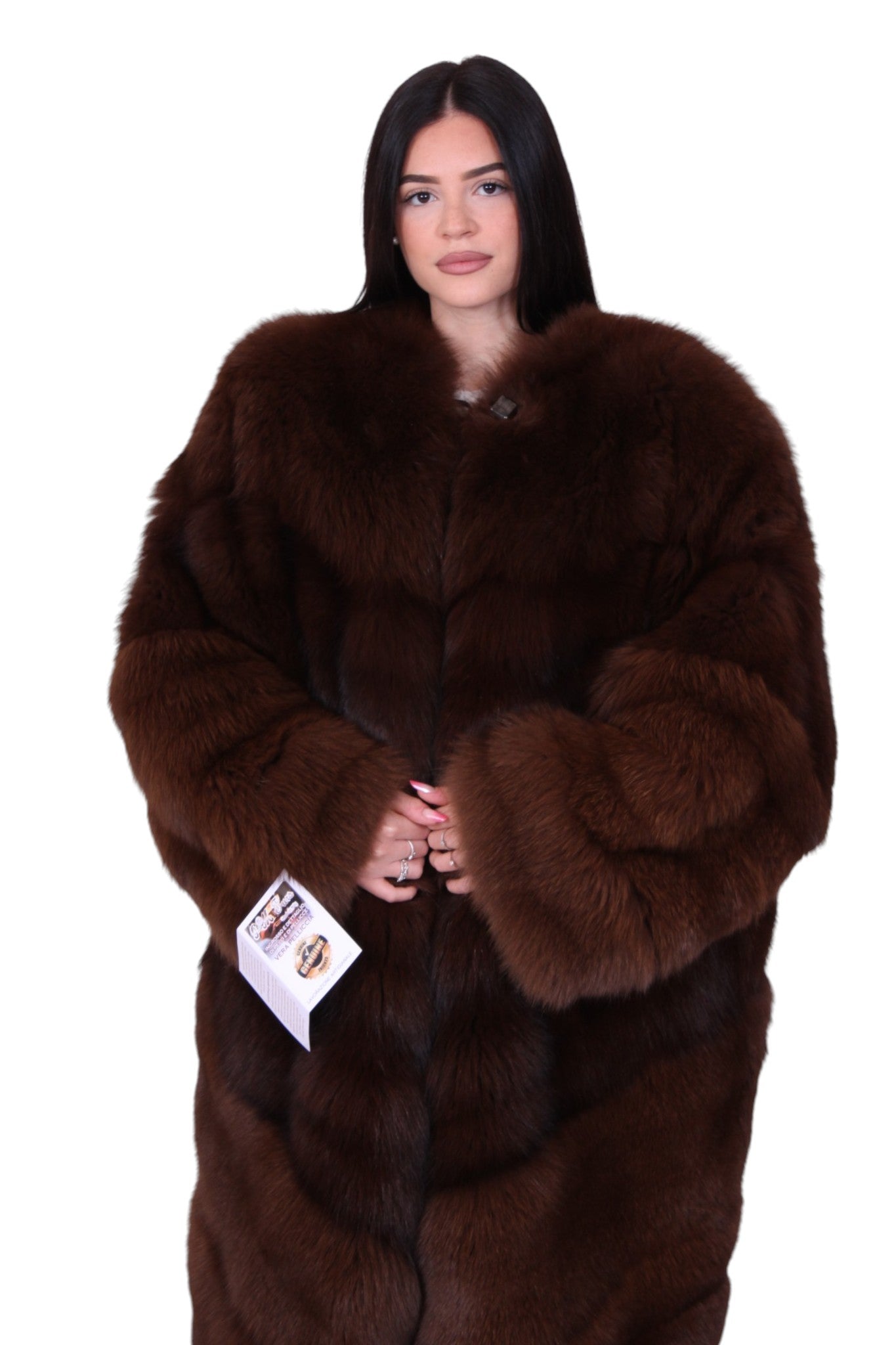 Cappotto pelliccia di volpe