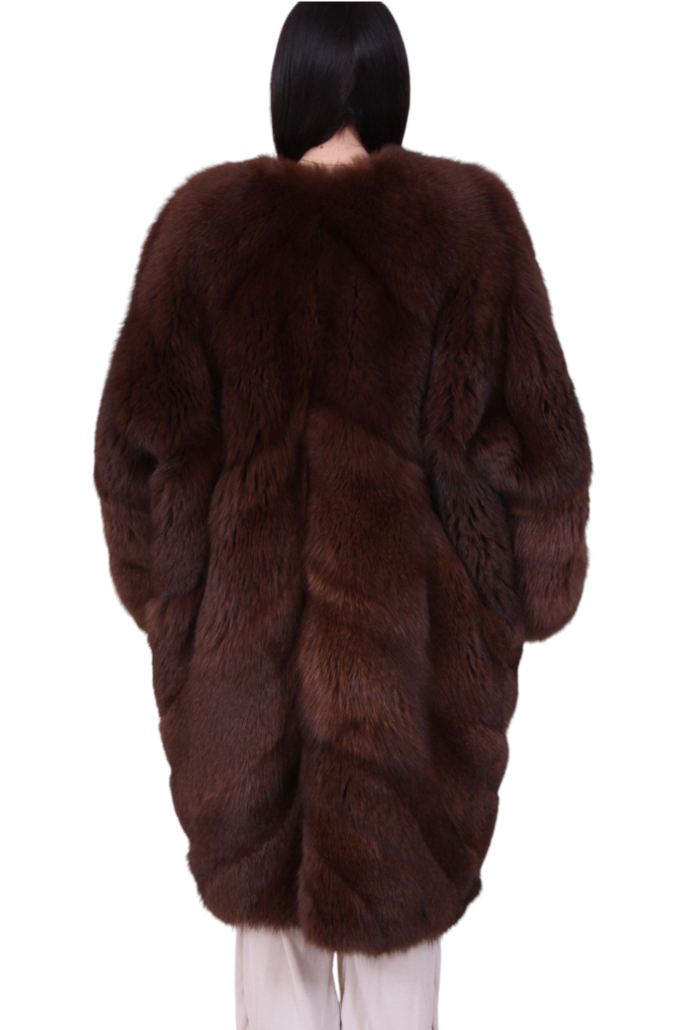 Cappotto pelliccia di volpe