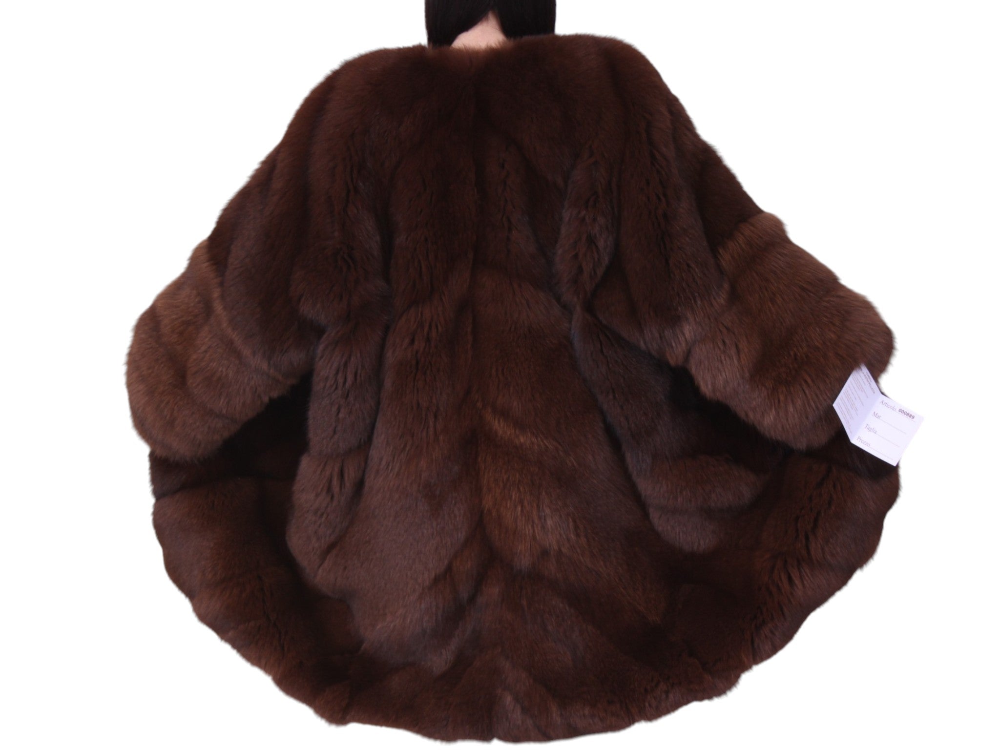 Cappotto pelliccia di volpe