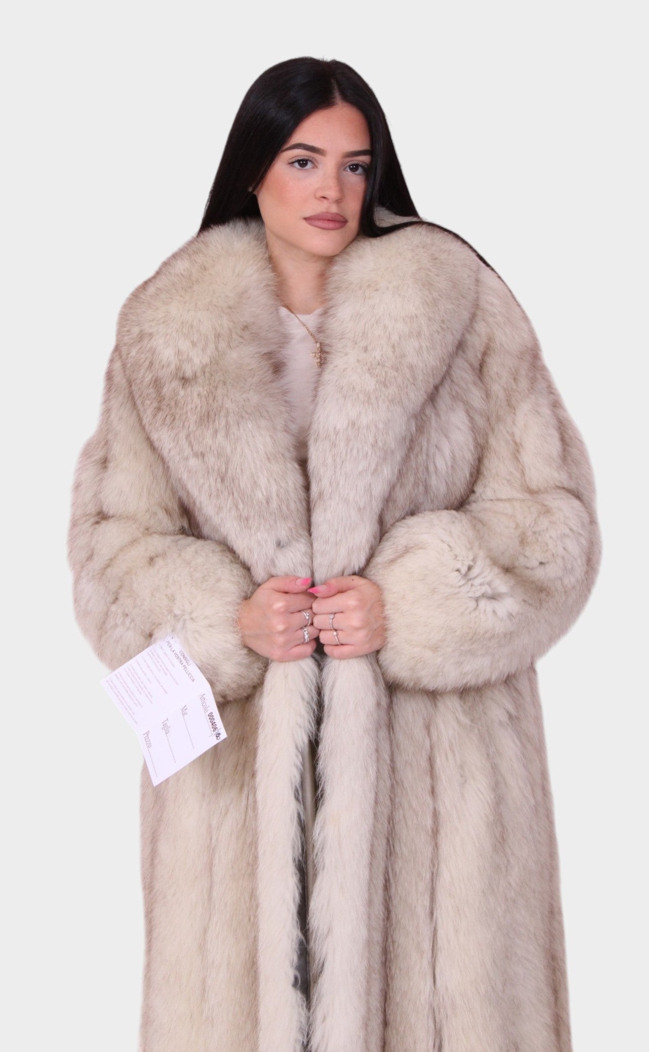Cappotto pelliccia di volpe vintage