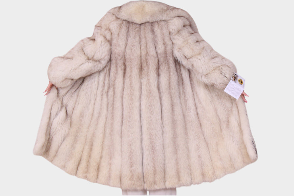 Cappotto pelliccia di volpe vintage
