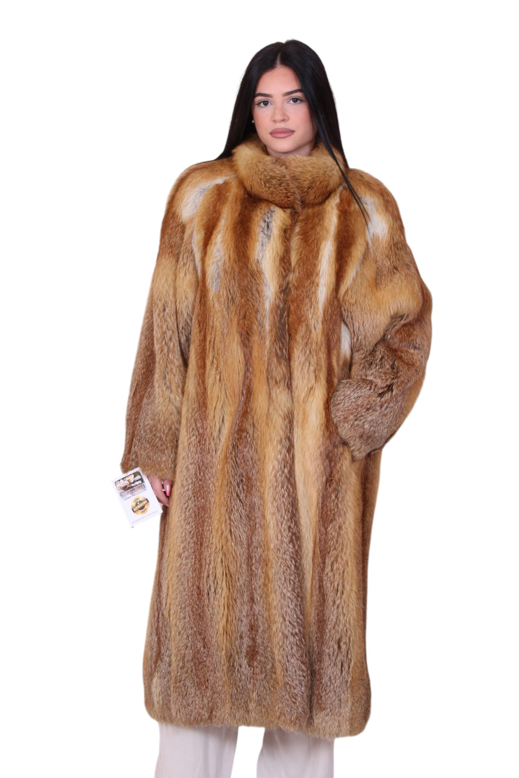 Cappotto pelliccia di volpe vintage