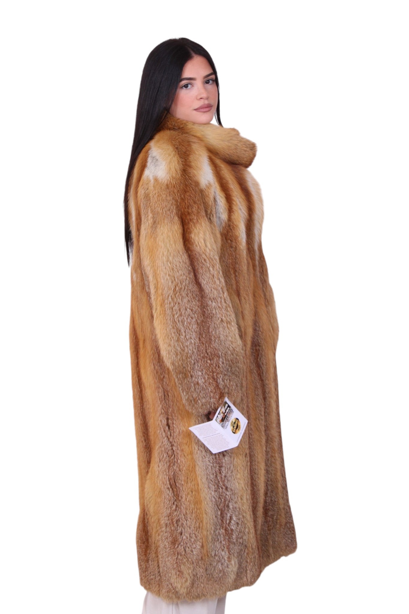 Cappotto pelliccia di volpe vintage