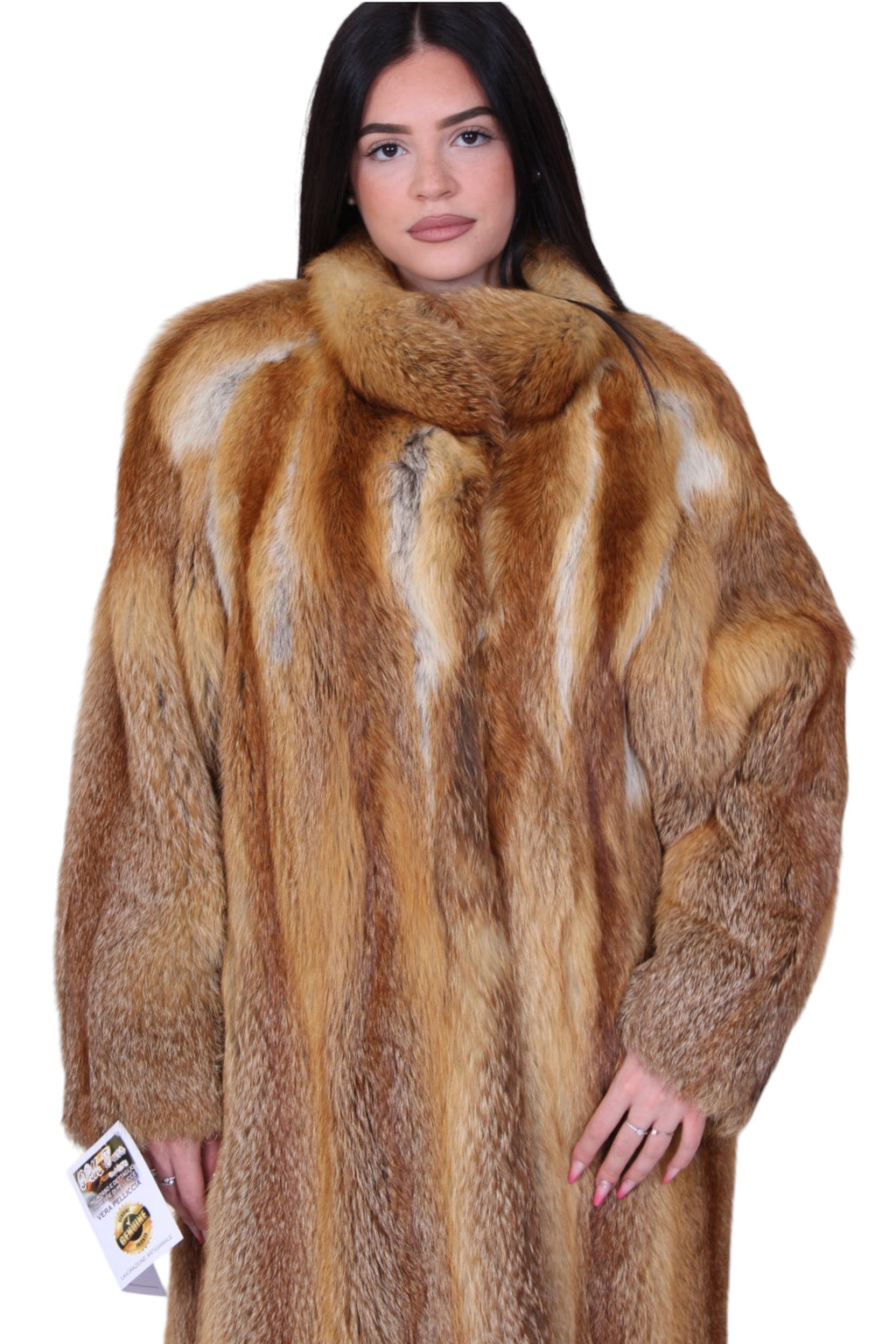Cappotto pelliccia di volpe vintage