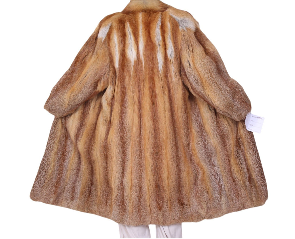 Cappotto pelliccia di volpe vintage