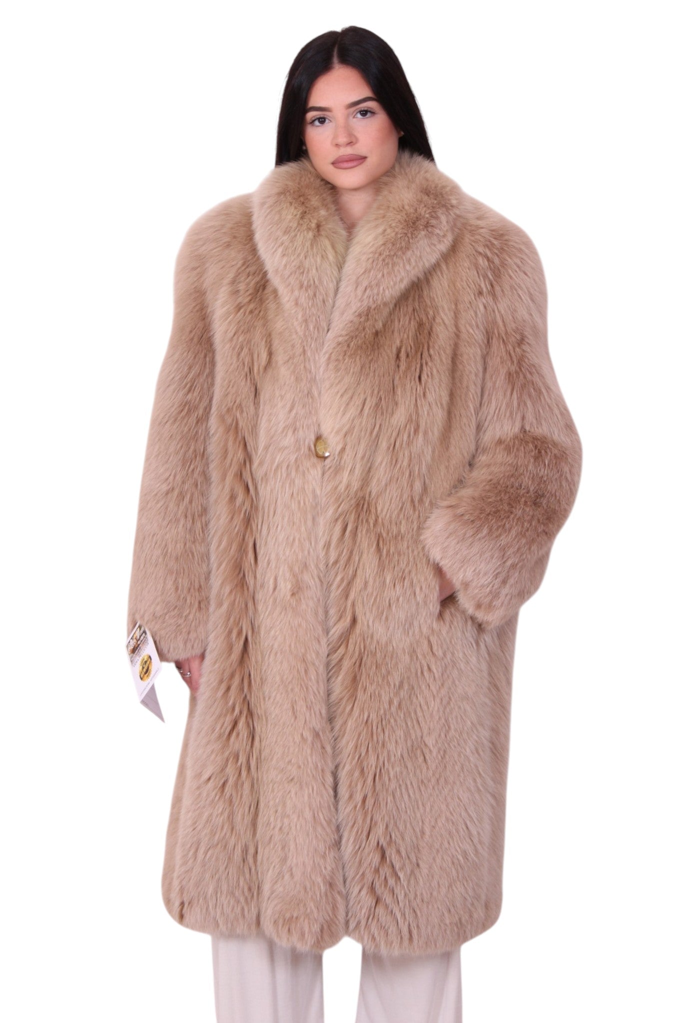 Cappotto pelliccia di volpe