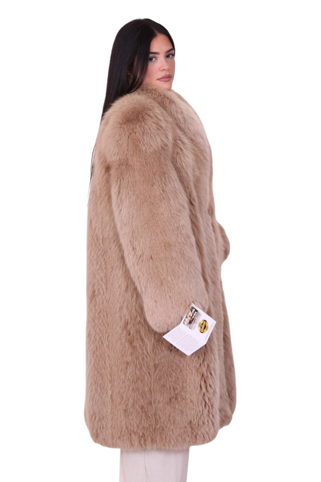 Cappotto pelliccia di volpe