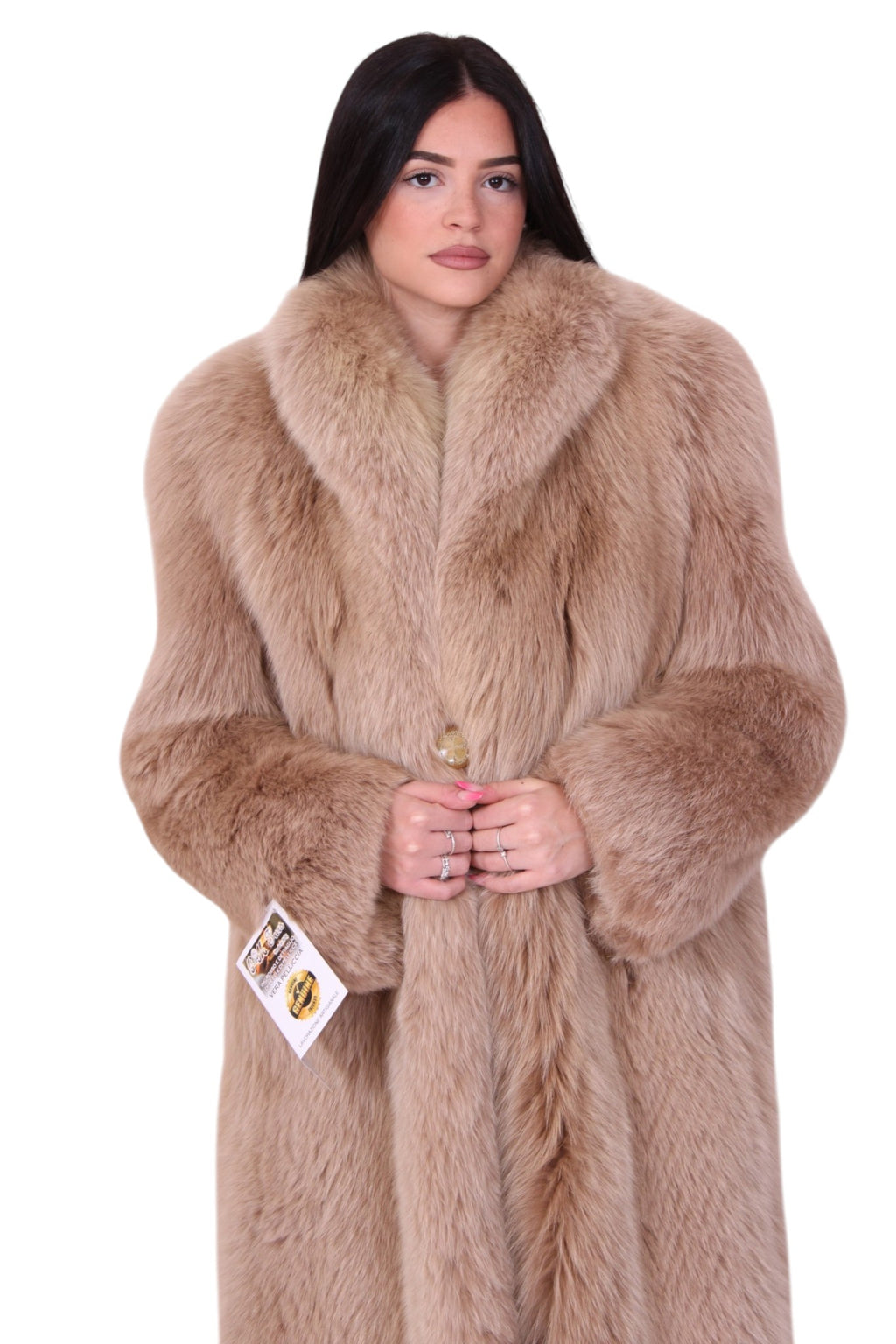 Cappotto pelliccia di volpe