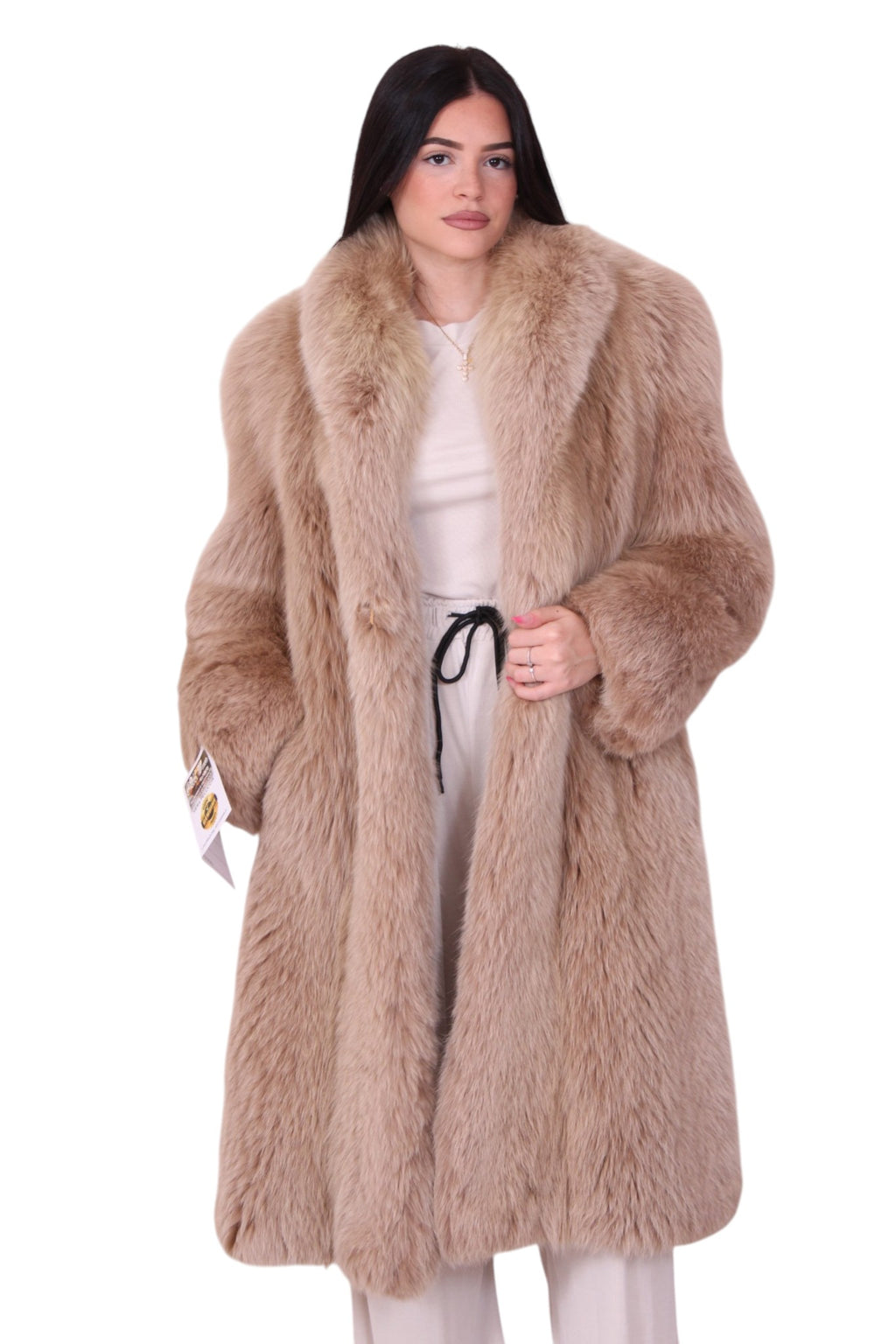 Cappotto pelliccia di volpe