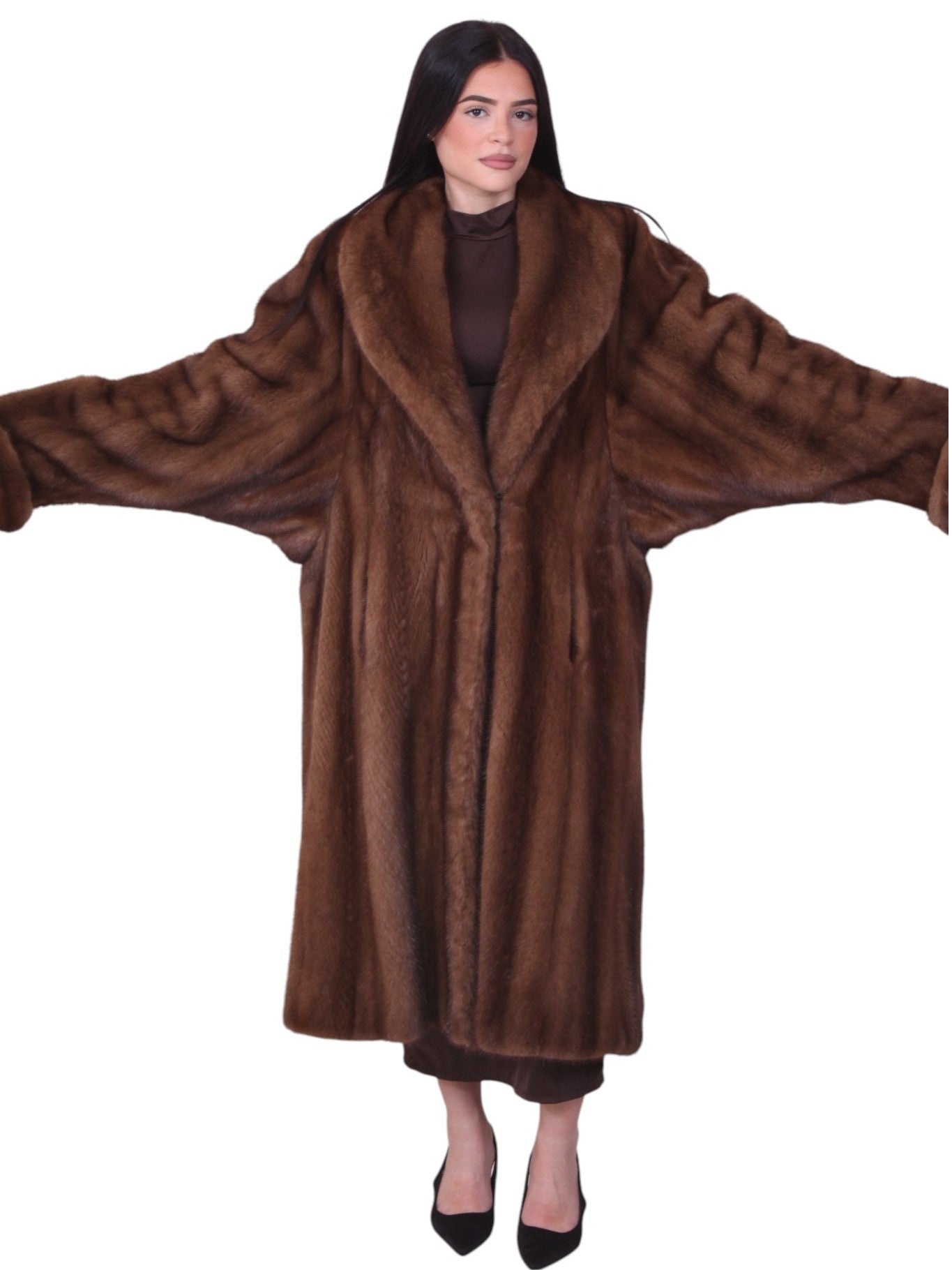 Cappotto pelliccia di visone