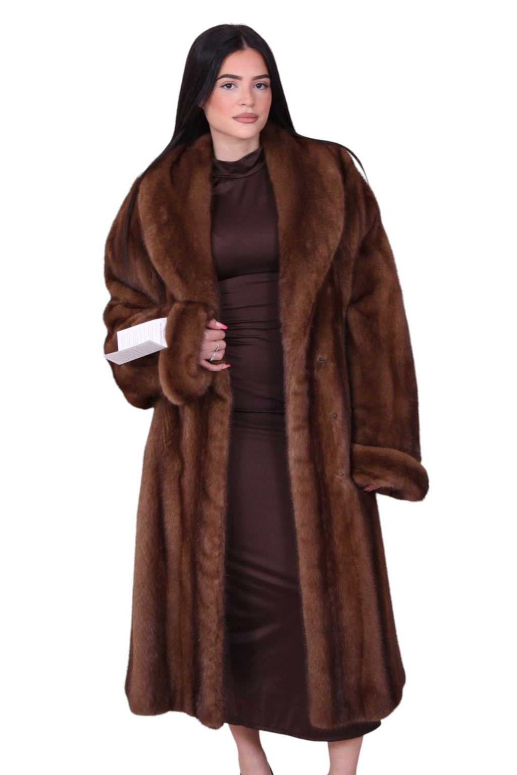Cappotto pelliccia di visone