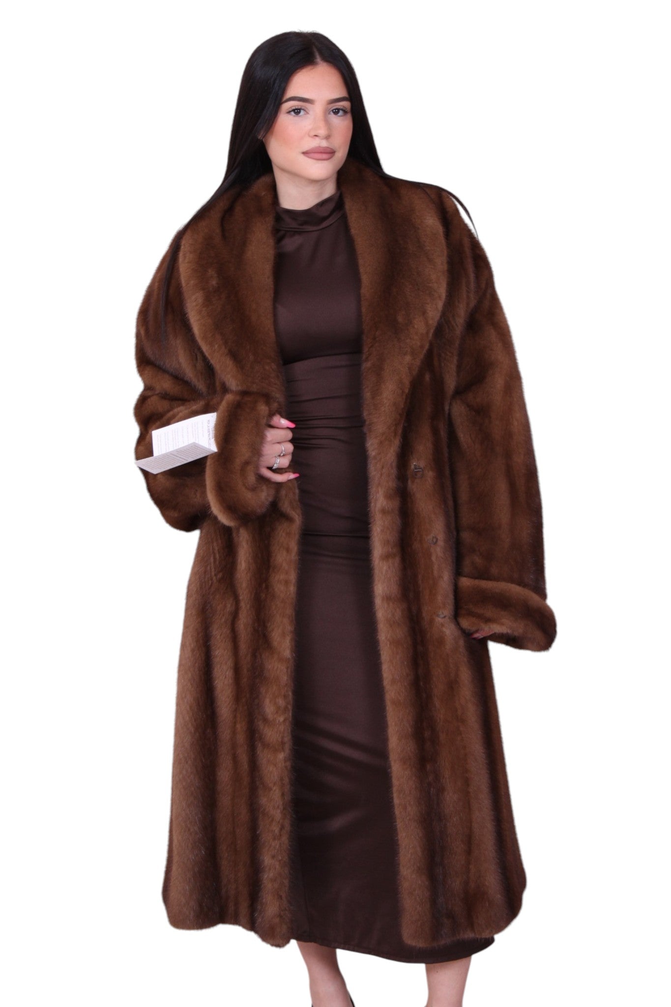 Cappotto pelliccia di visone